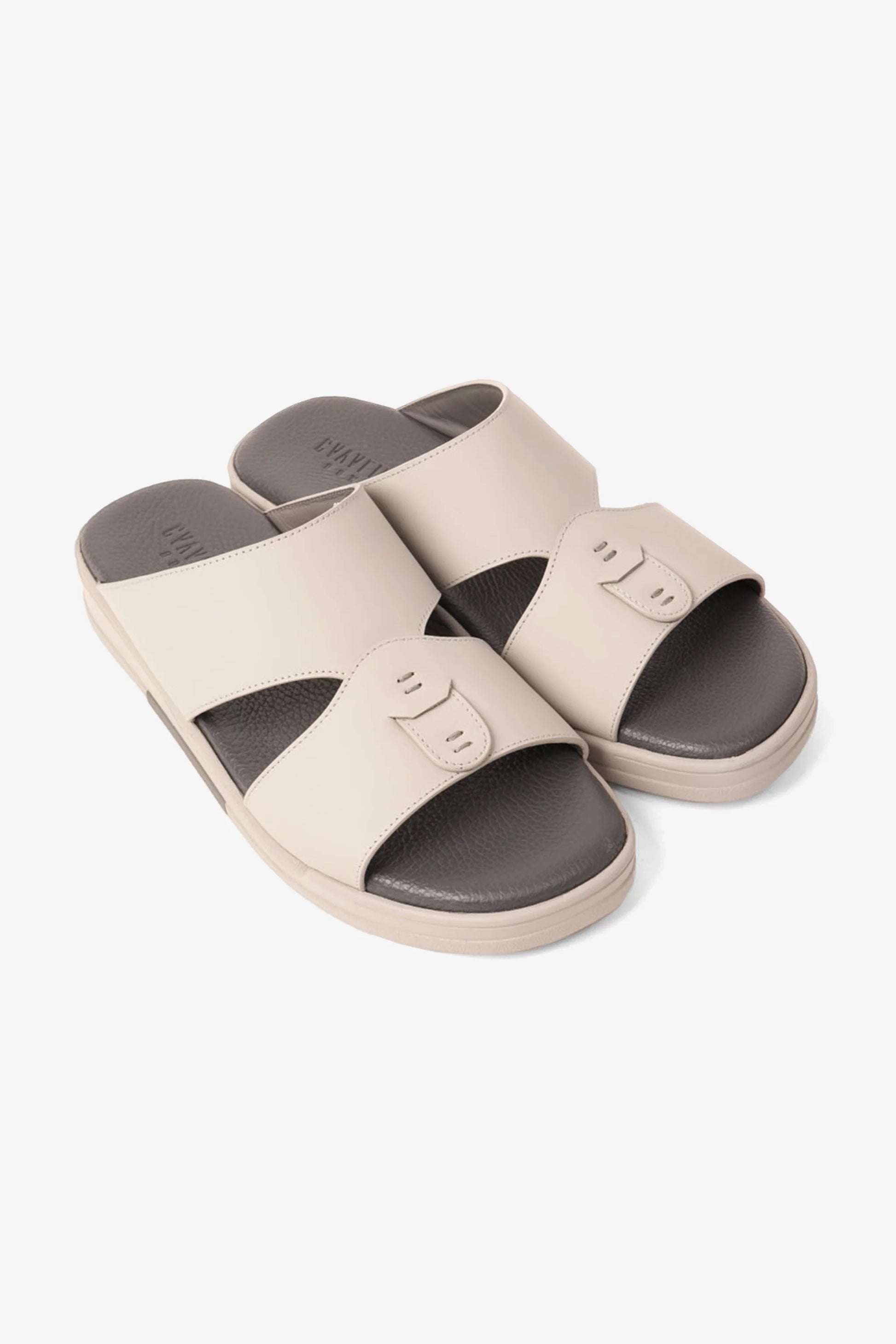 Cavalier Uomo Men's Arabic Sandals Light Grey MSDCVHAR329