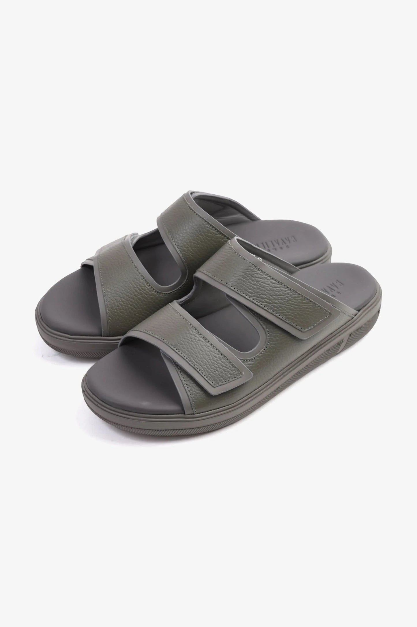Cavalier Uomo Men's Designer Strap Arabic Sandals Grey MSDCVJS506