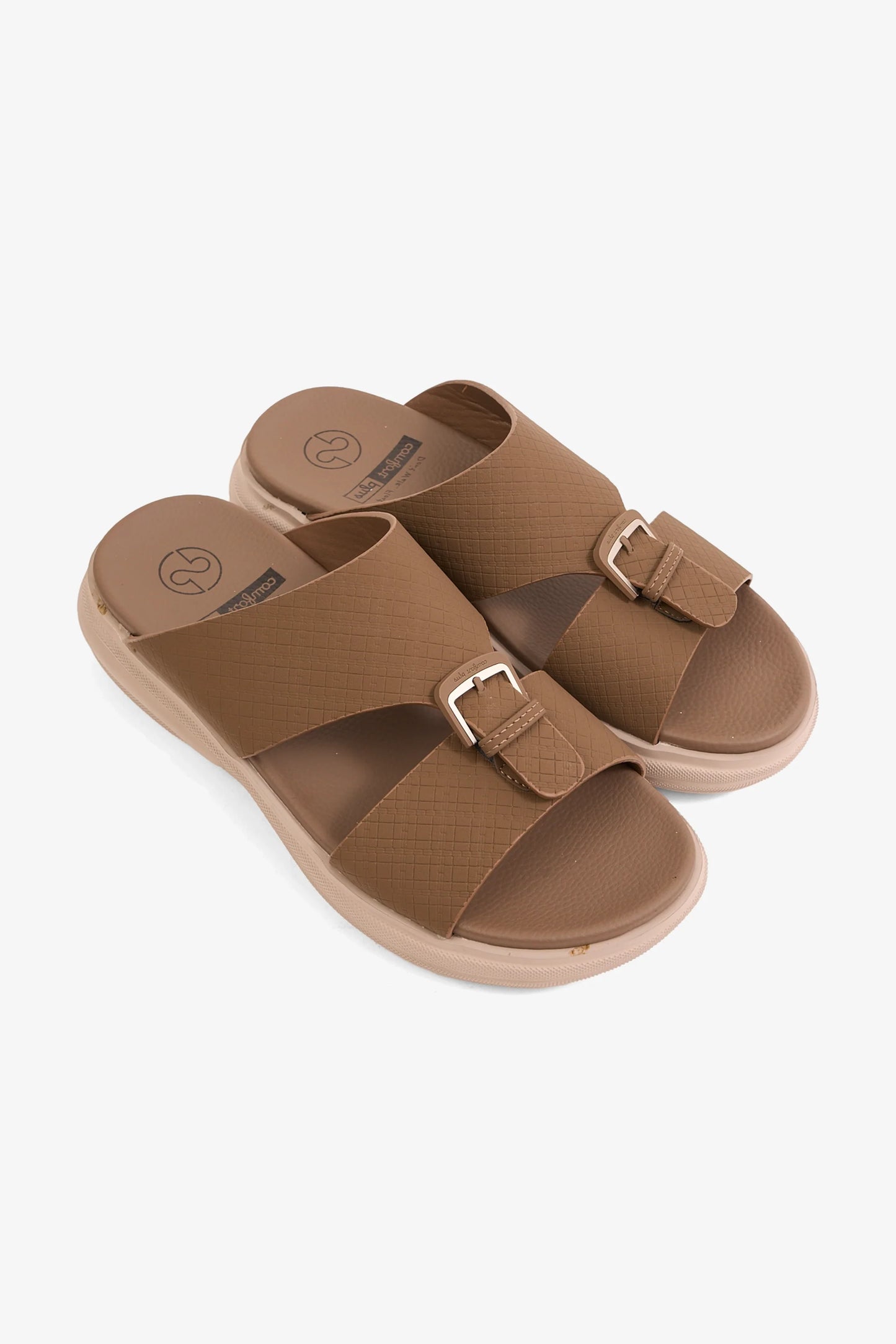 Comfort Plus Men's Pure Motion Arabic Sandals Brown MSDGBCPDN101