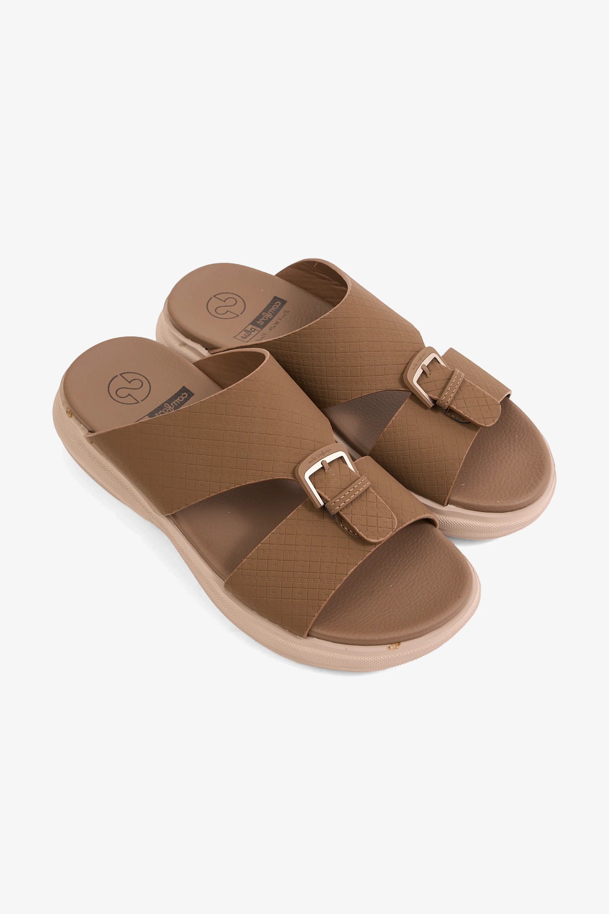 Comfort Plus Men's Pure Motion Arabic Sandals Brown MSDGBCPDN101