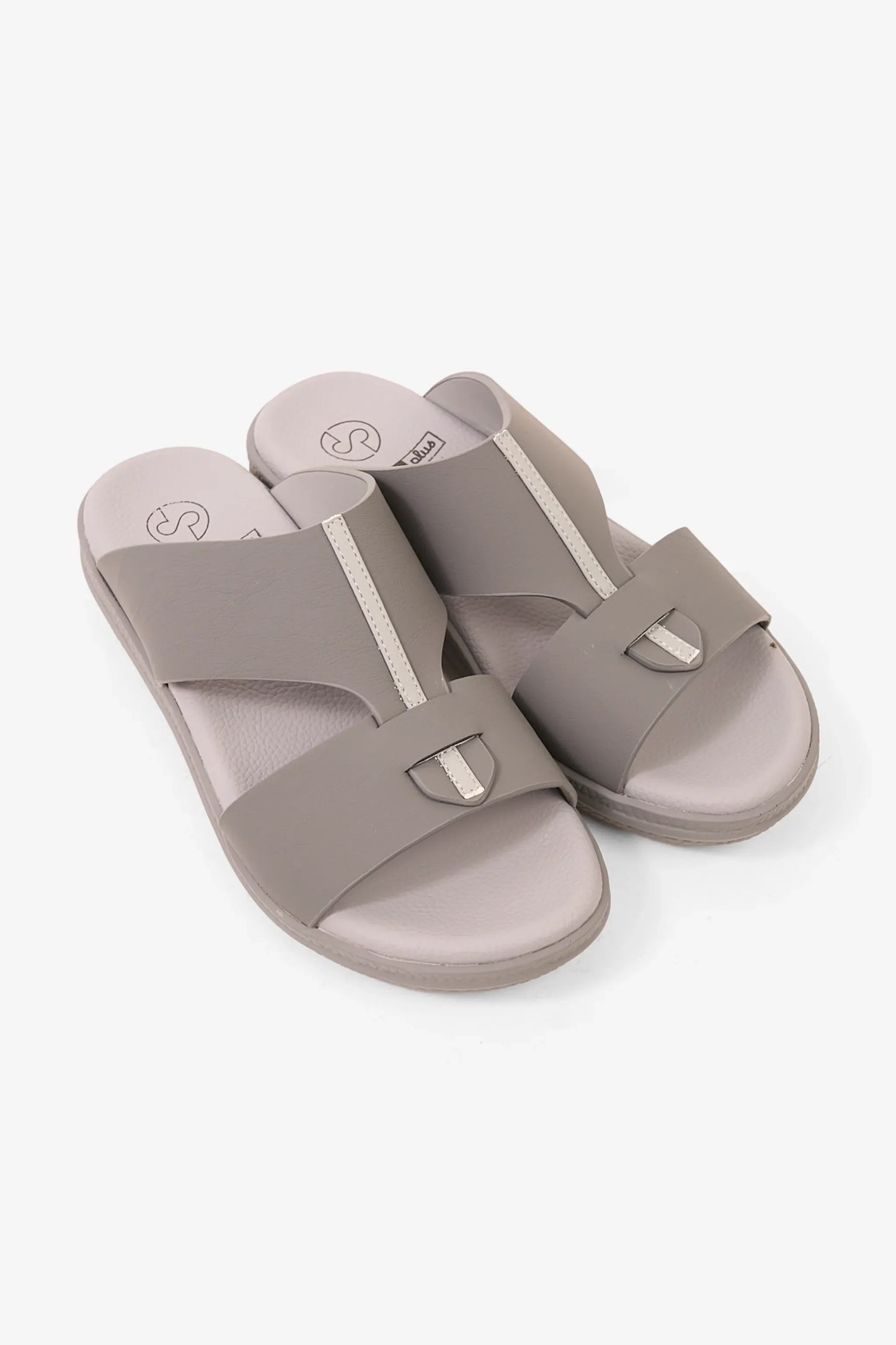 Comfort Plus Men's Glide Luxe Arabic Sandals Grey MSDGBCPRS103