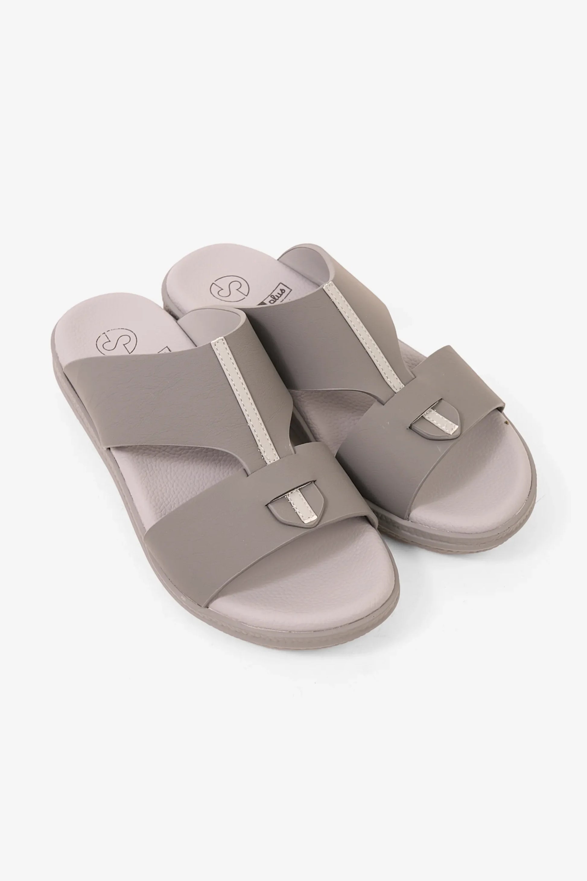 Comfort Plus Men's Glide Luxe Arabic Sandals Grey MSDGBCPRS103