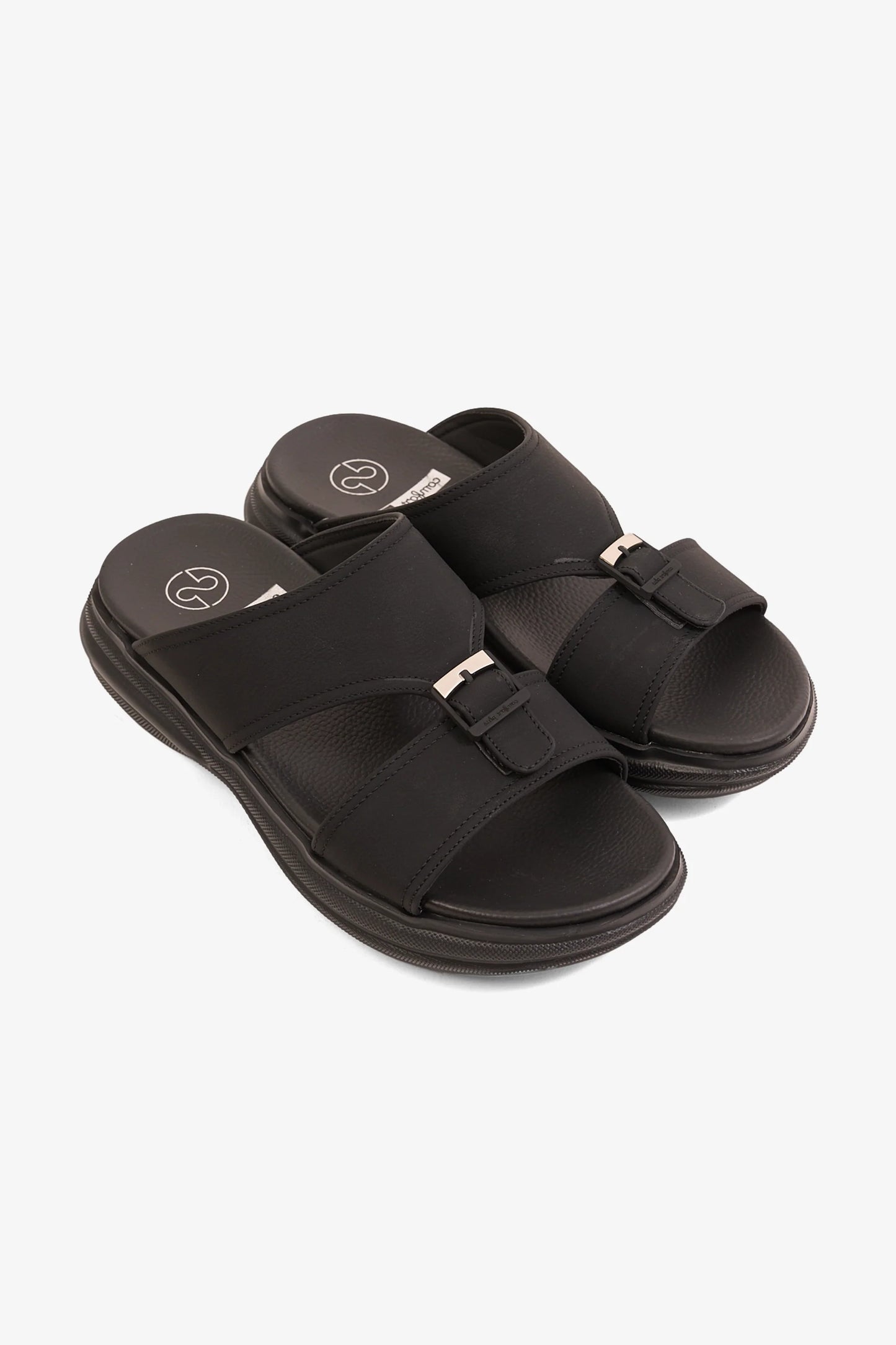 Comfort Plus Men's Infinite Comfort Arabic Sandals Black MSDGBCPDN102