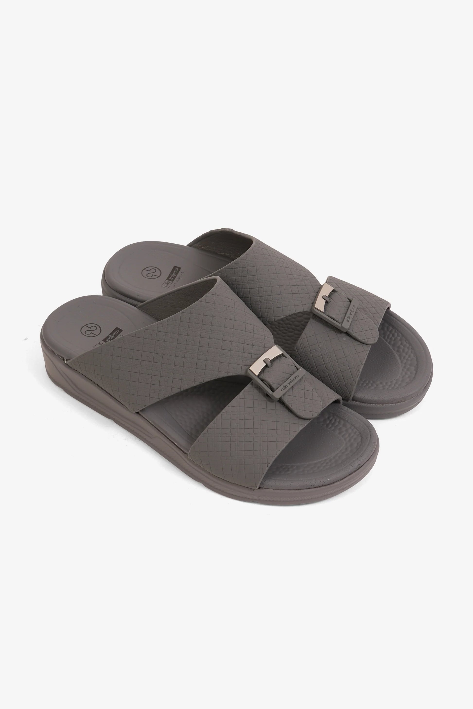 Comfort Plus Boys' Classic Arabic Sandals Grey BSDGBCPBY2201