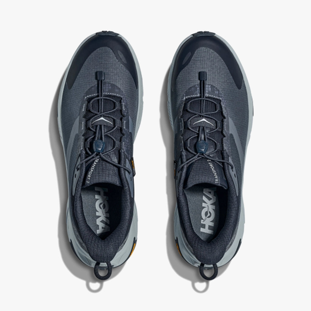 HOKA MENS TRANSPORT 2FADED NAVY / MINERAL BLUE