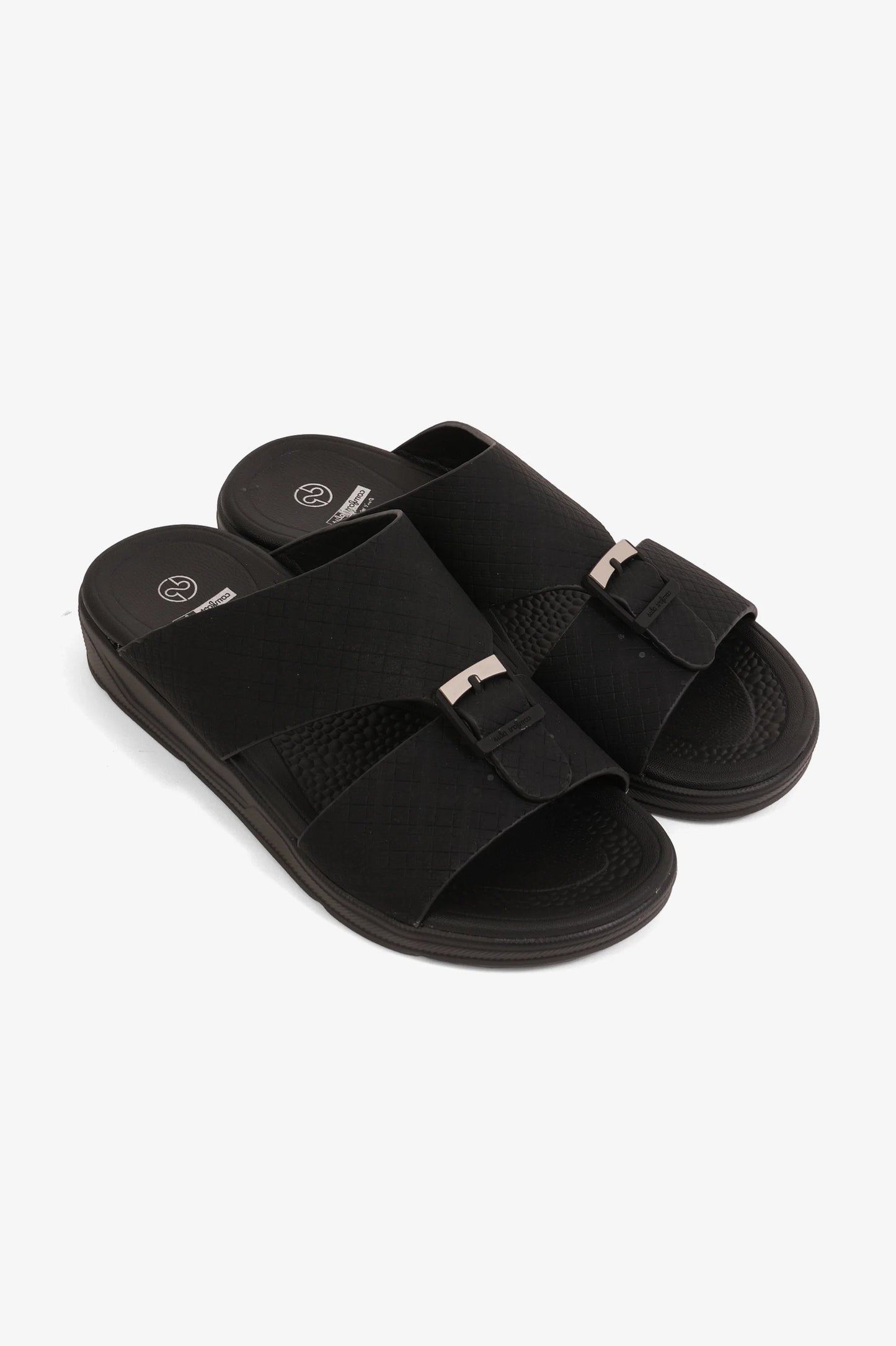 Comfort Plus Boys' Classic Arabic Sandals Black BSDGBCPBY2201