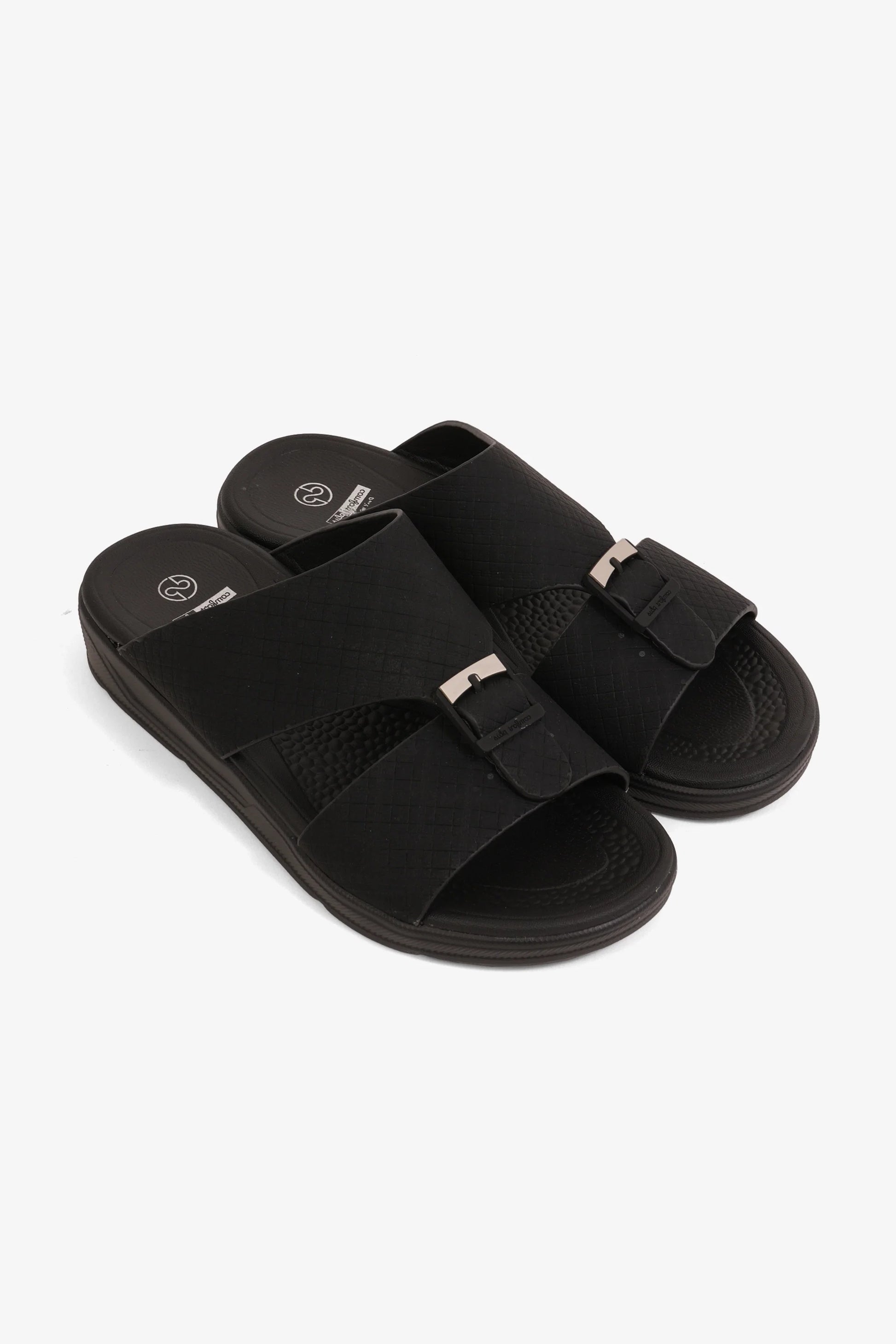 Comfort Plus Boys' Classic Arabic Sandals Black BSDGBCPBY2201