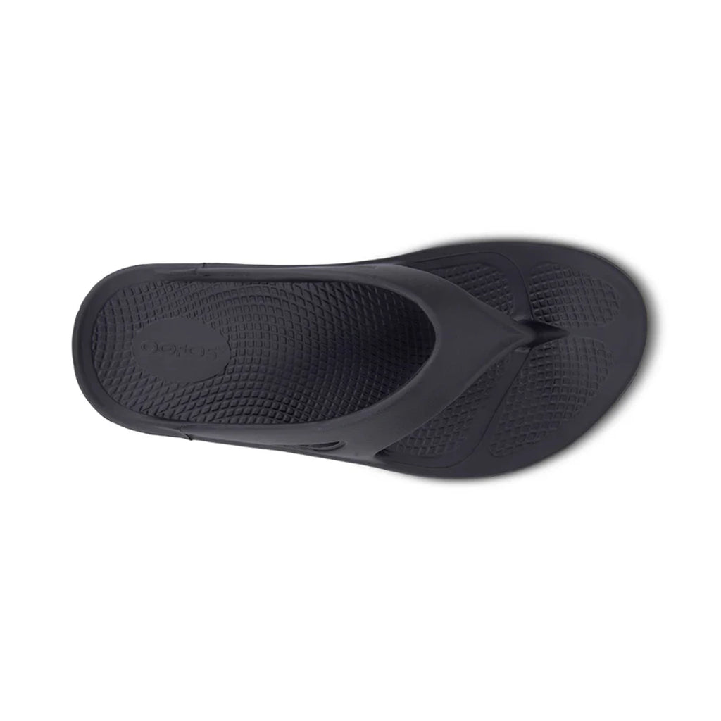 OOFOS OORIGINAL THONG SPORTS SANDAL- BLACK