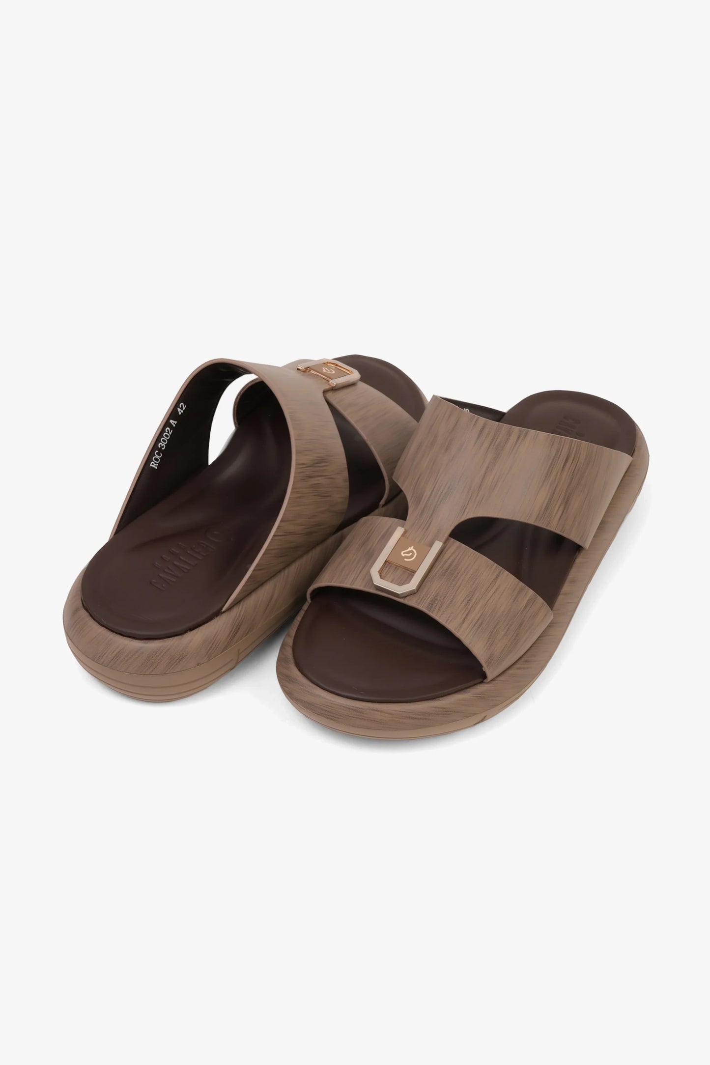 Cavalier Uomo Men's Spectrum Arabic Sandals Stone MSDCVROC3002-A