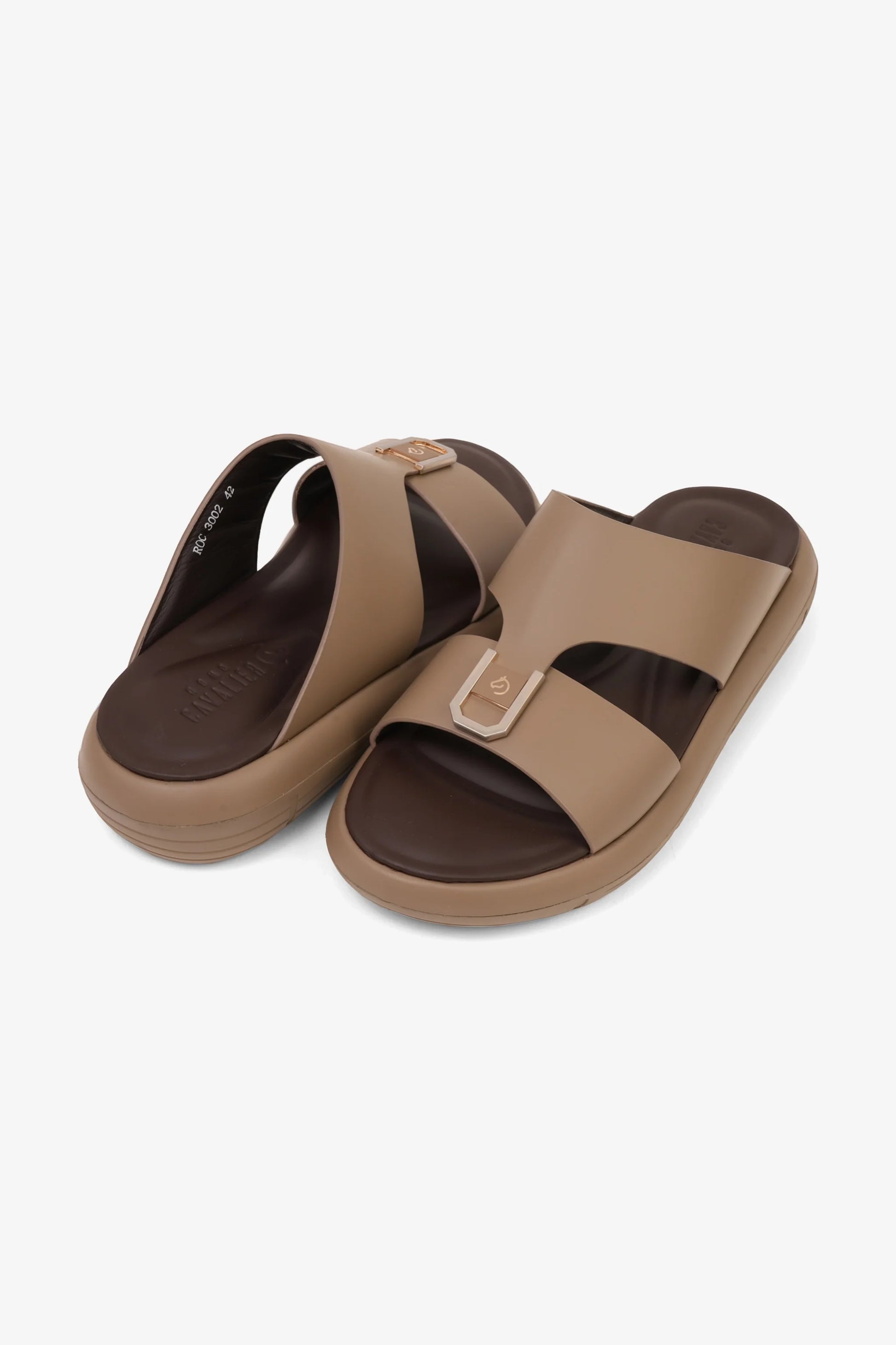 Cavalier Uomo Men's Pulse Arabic Sandals Stone MSDCVROC3002