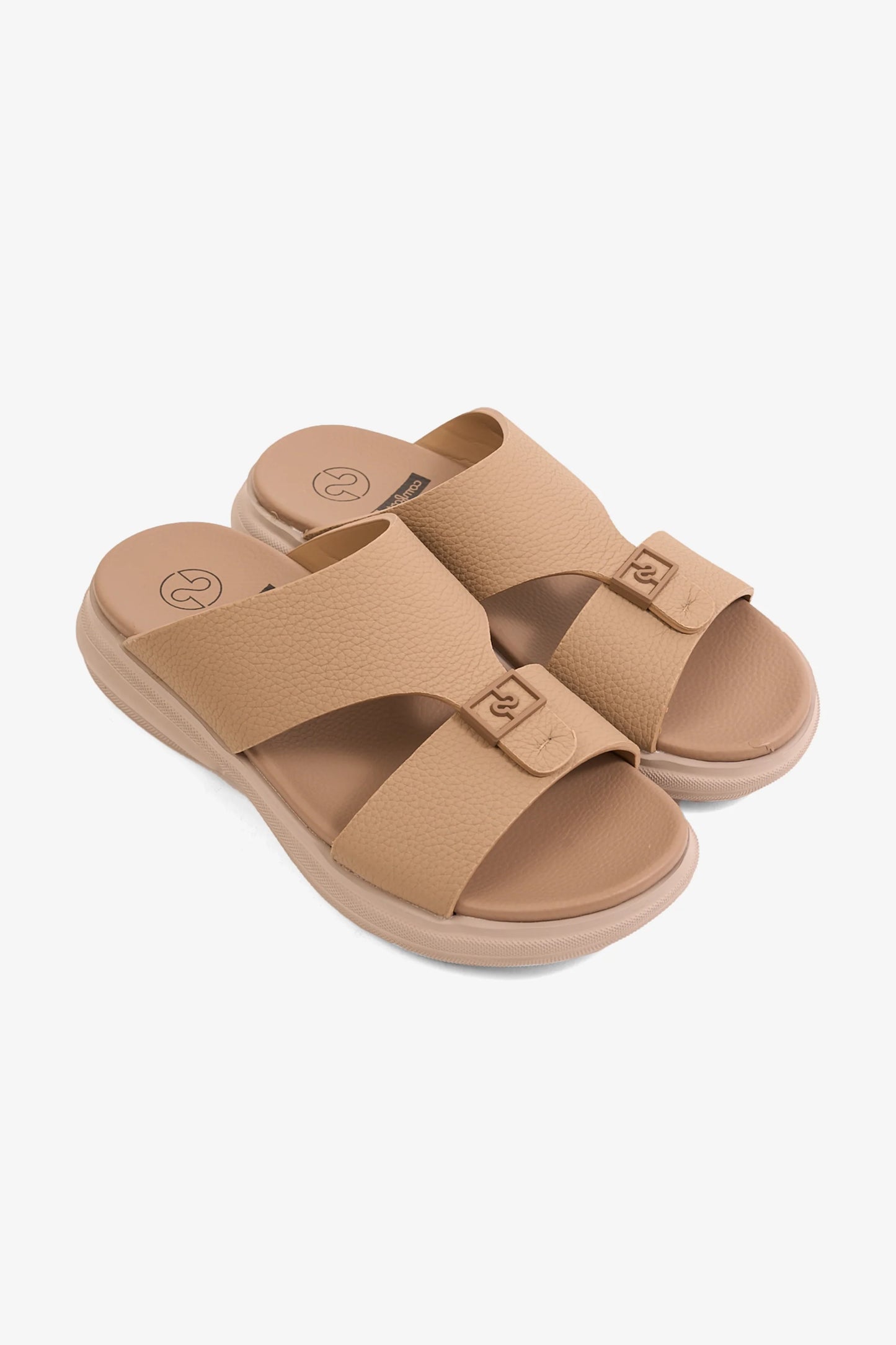 Comfort Plus Men's Signature Step Arabic Sandals Khaki MSDGBCPCHDN106