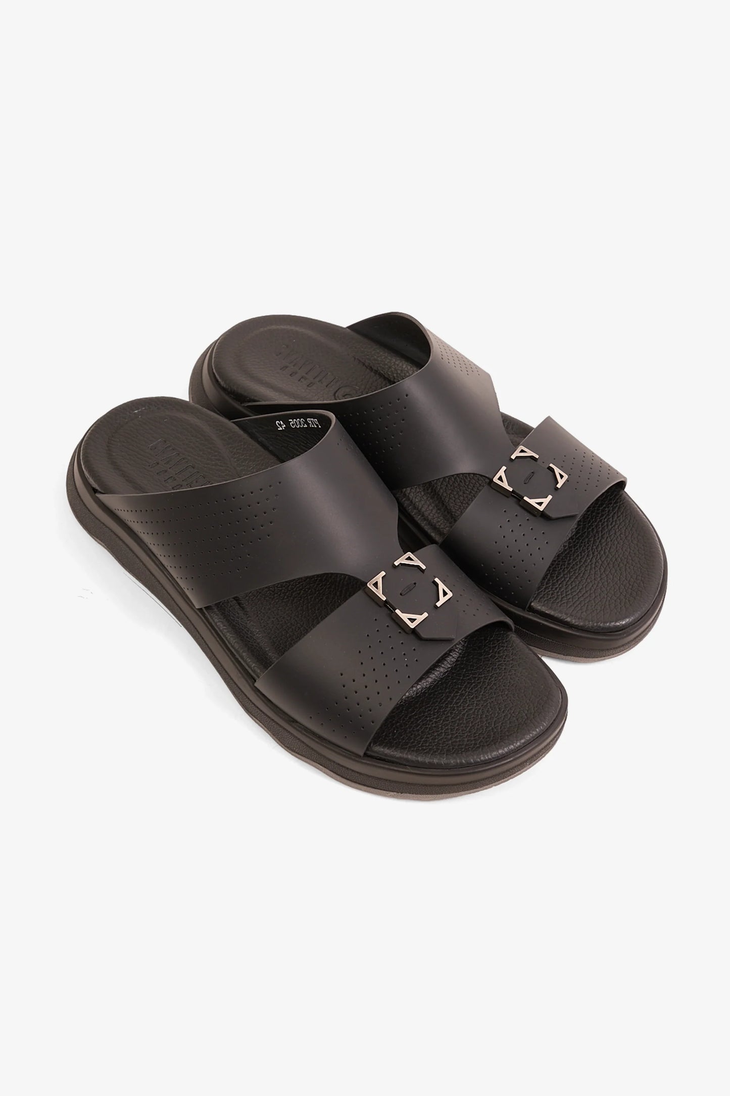 Cavalier Uomo Men's PTR Sultan Step Sandals Black MSDCVPTR2005