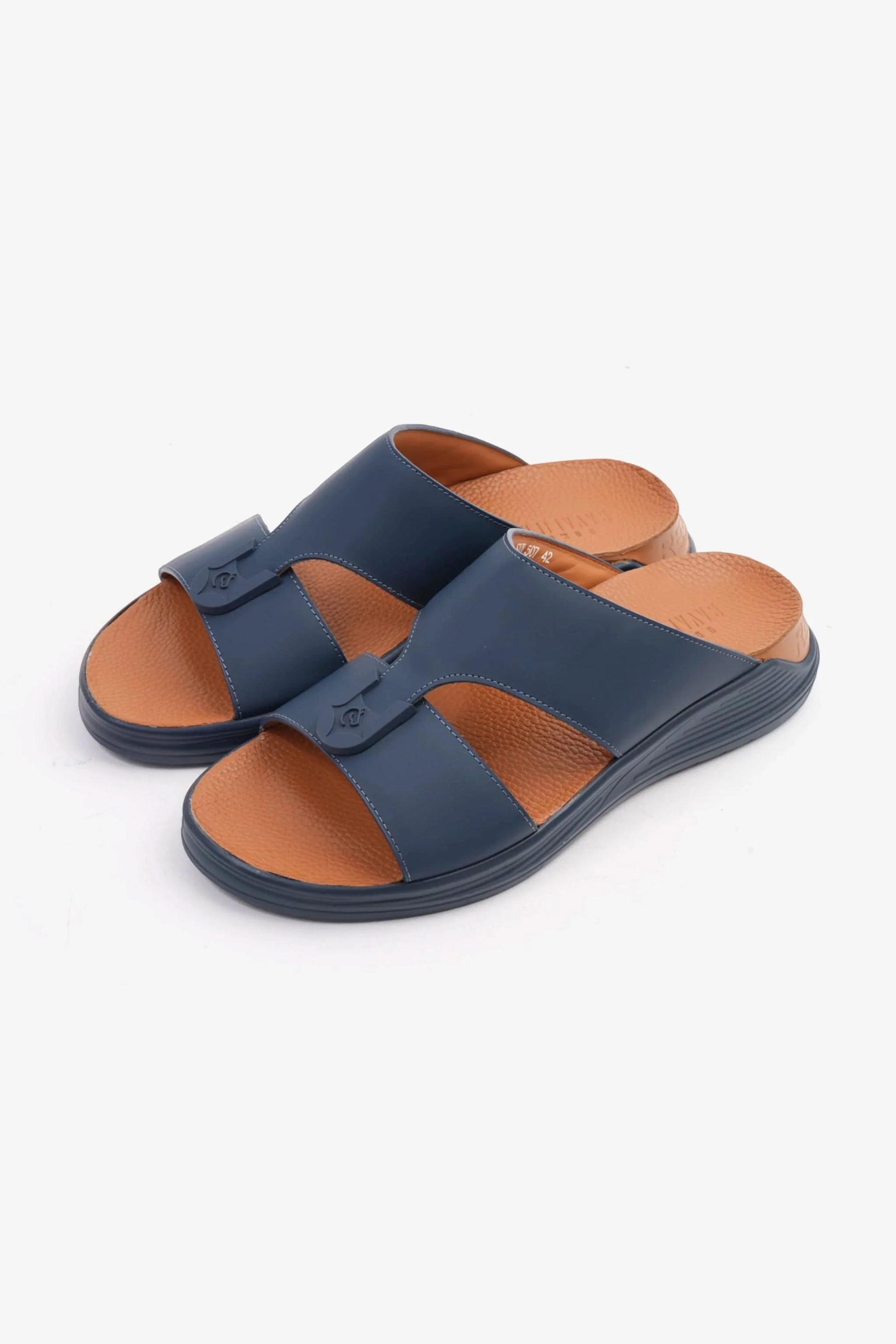 Cavalier Uomo Men's Classic Arabic Sandals Navy MSDCVSUN507