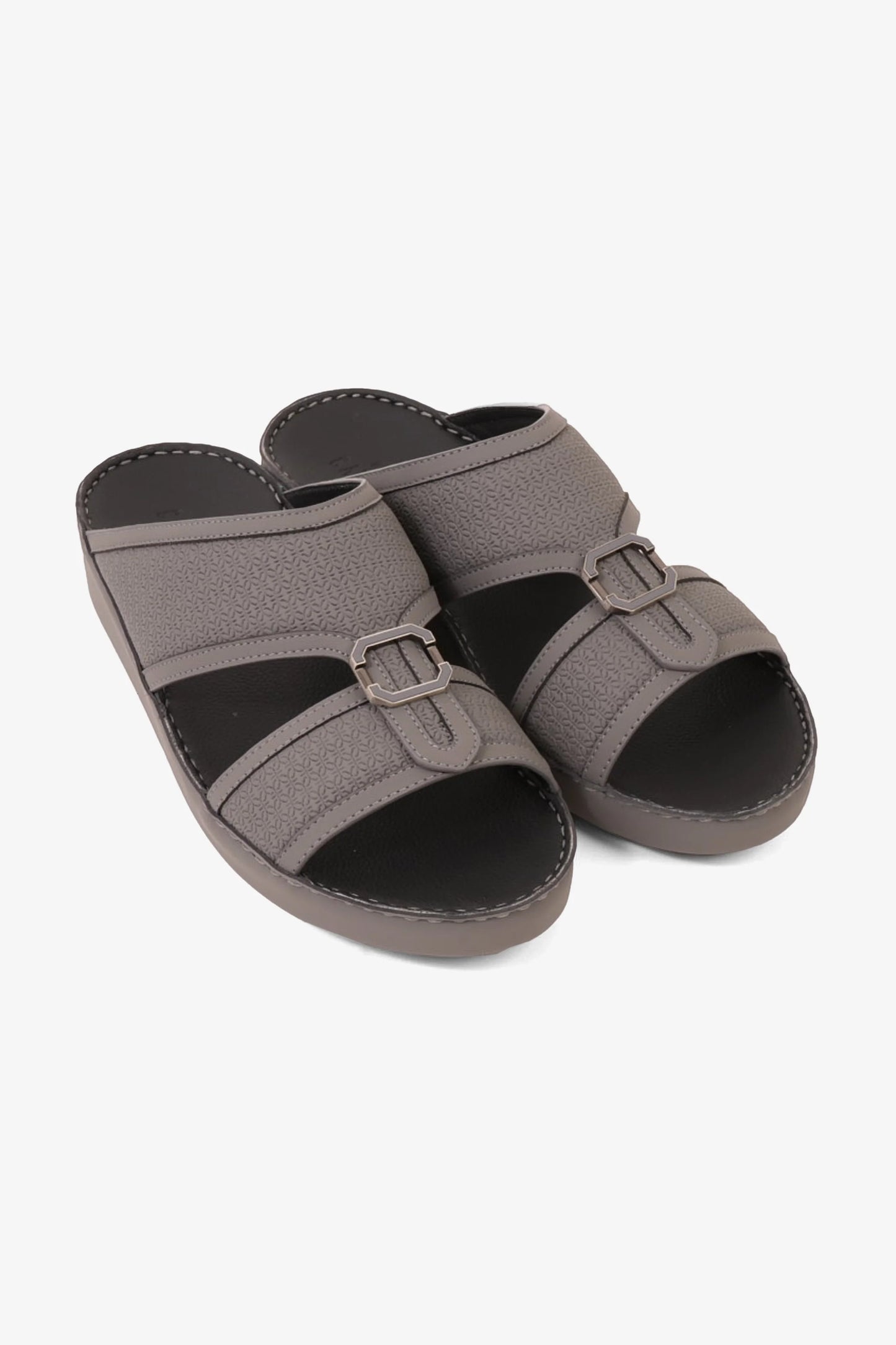 Cavalier Uomo Men's Premium Arabic Sandals Grey MSDCV1119