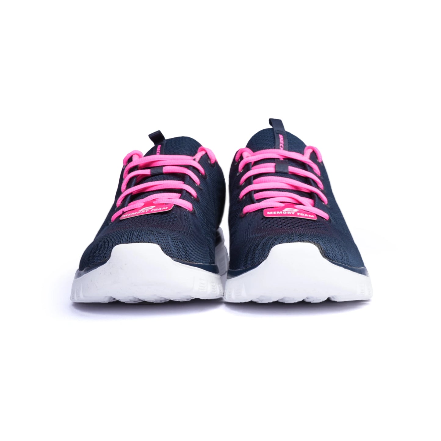 Skechers Graceful Womens Shoes Navy Pink