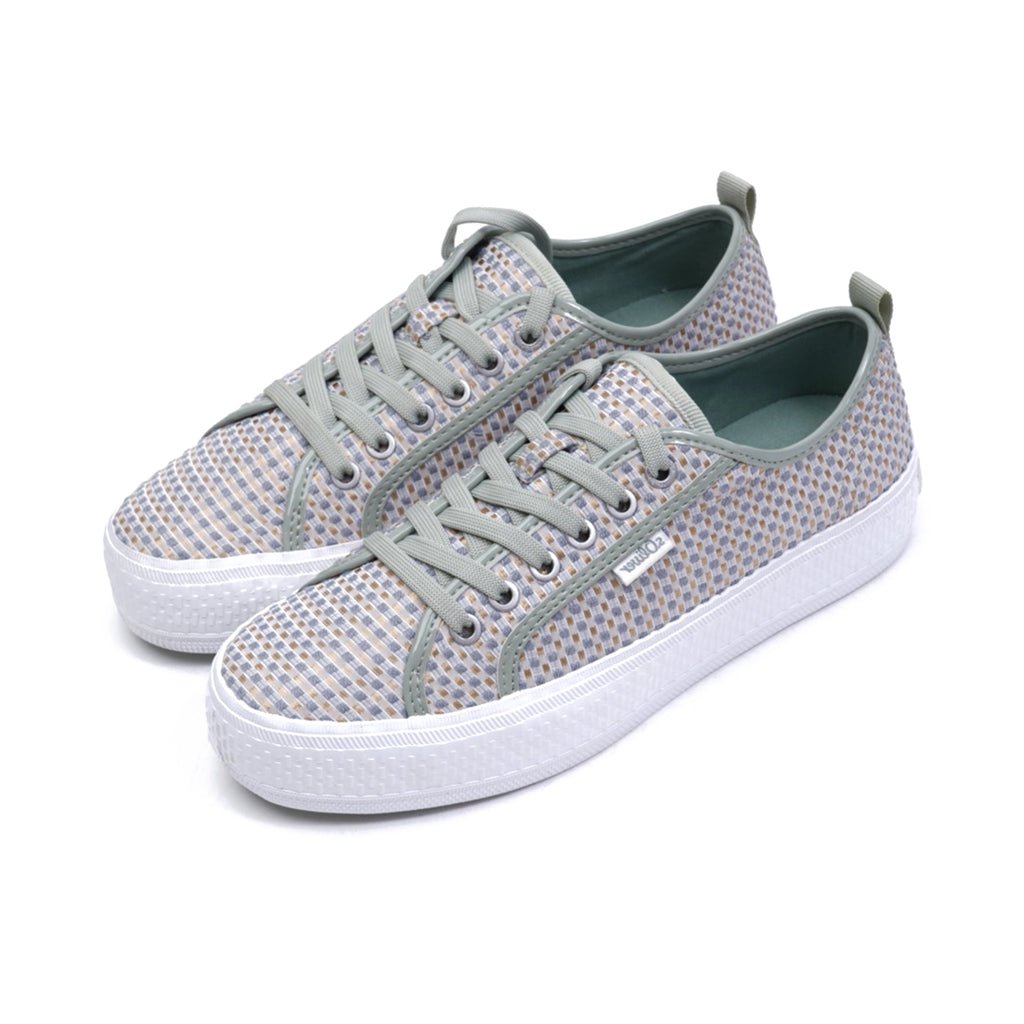 S. Oliver Low-Top Lace-Up Women's Sneakers Mint