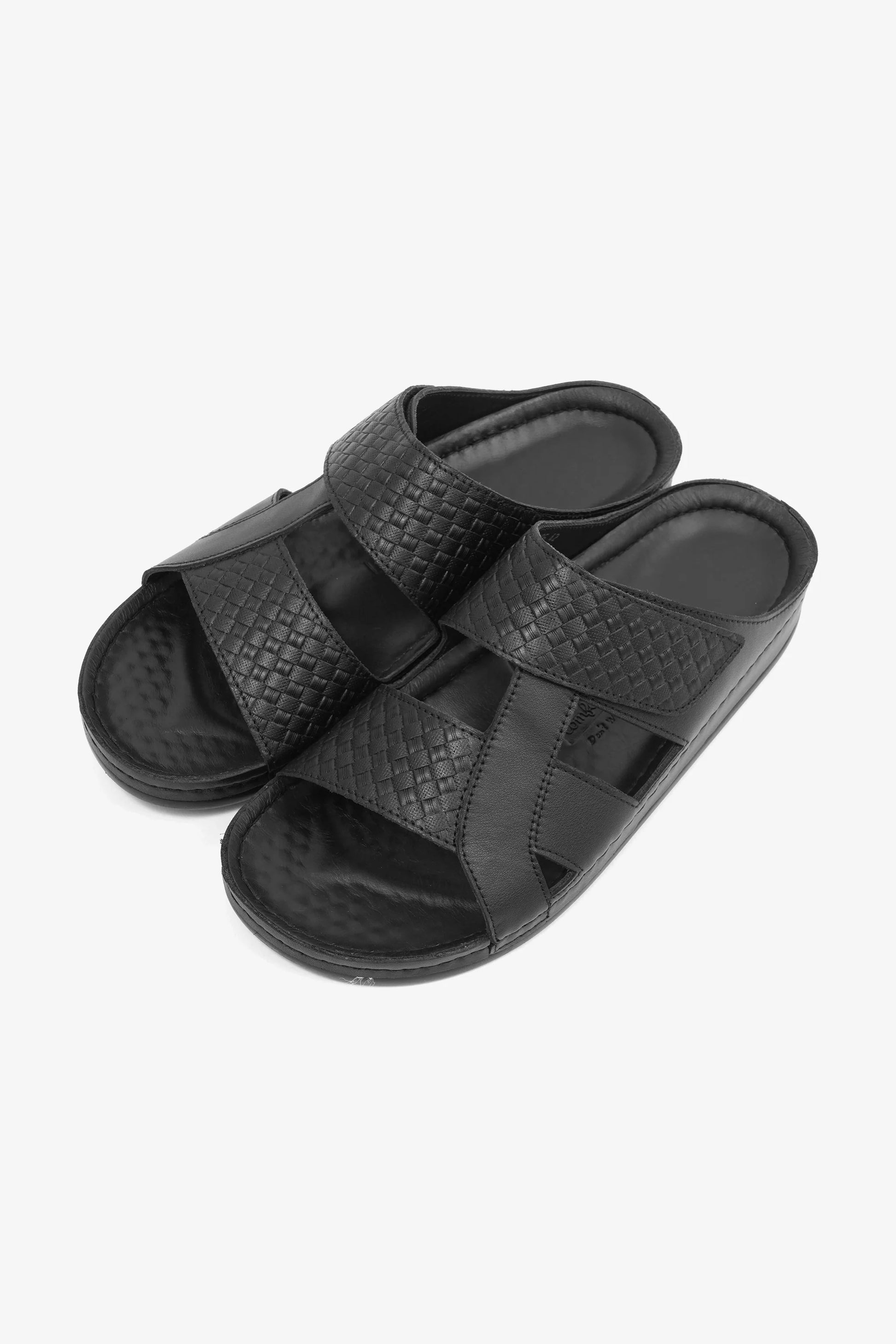 Comfort Plus Men's Arabic Sandals Black MSDCPAV05