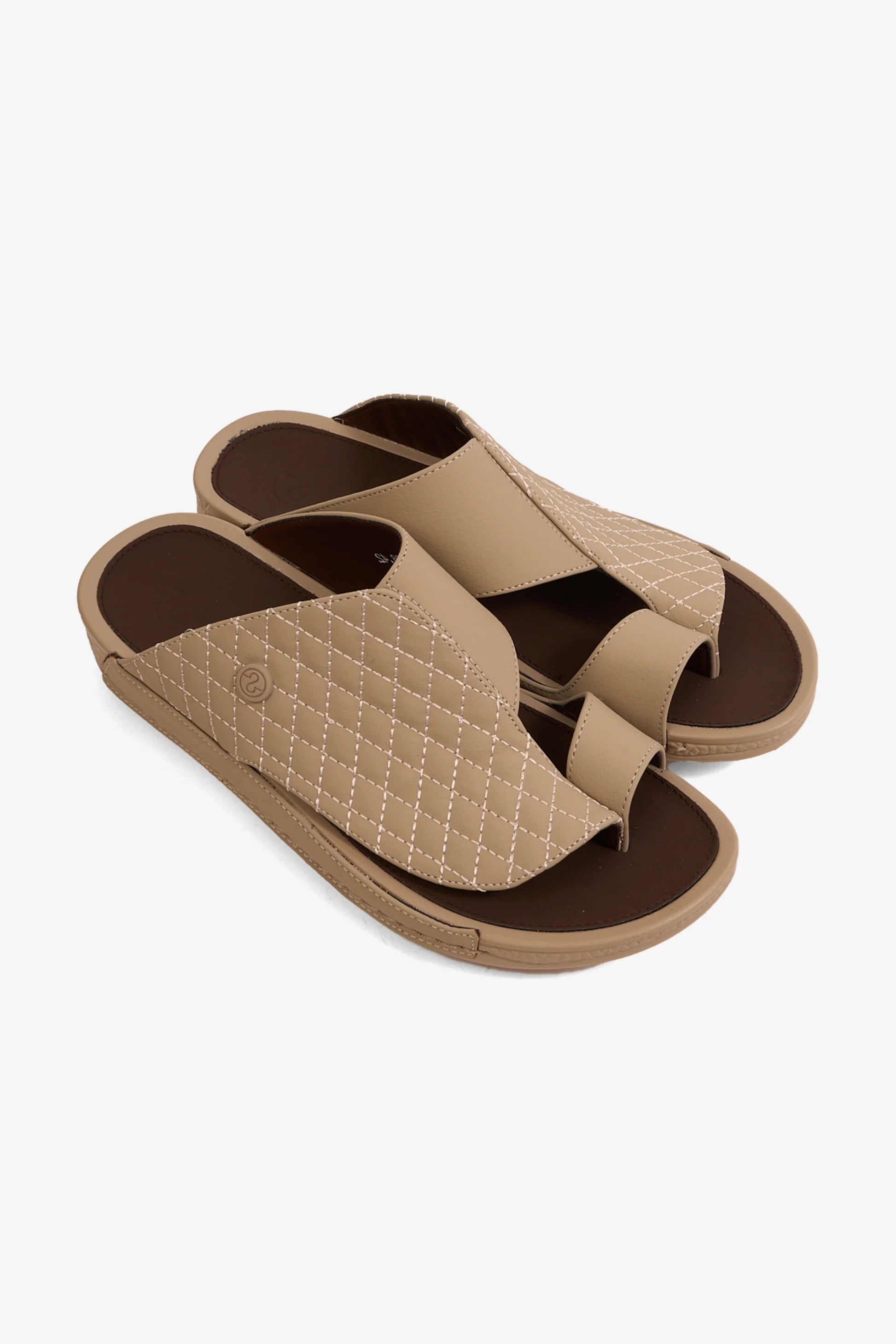 Comfort Plus Men's Prime Motion Arabic Sandals Beige MSDGBCPAS108