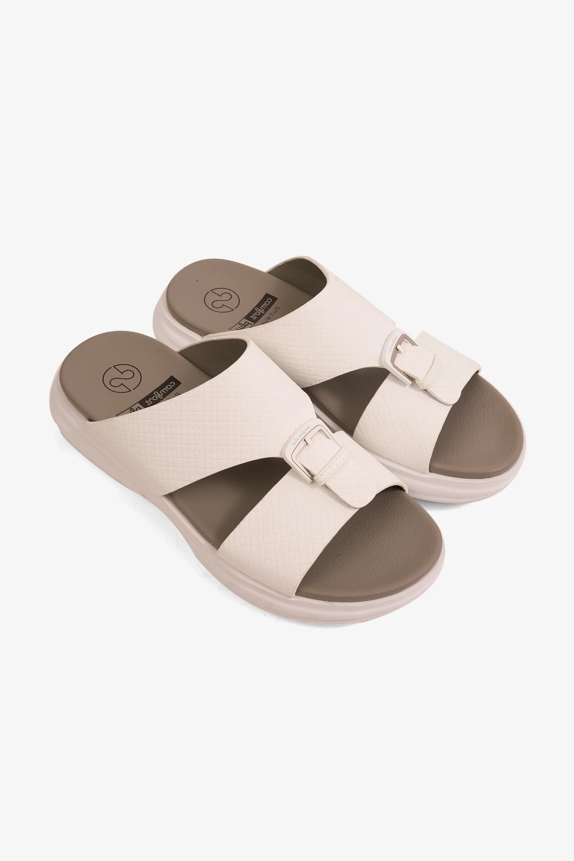 Comfort Plus Men's Pure Motion Arabic Sandals White MSDGBCPDN101