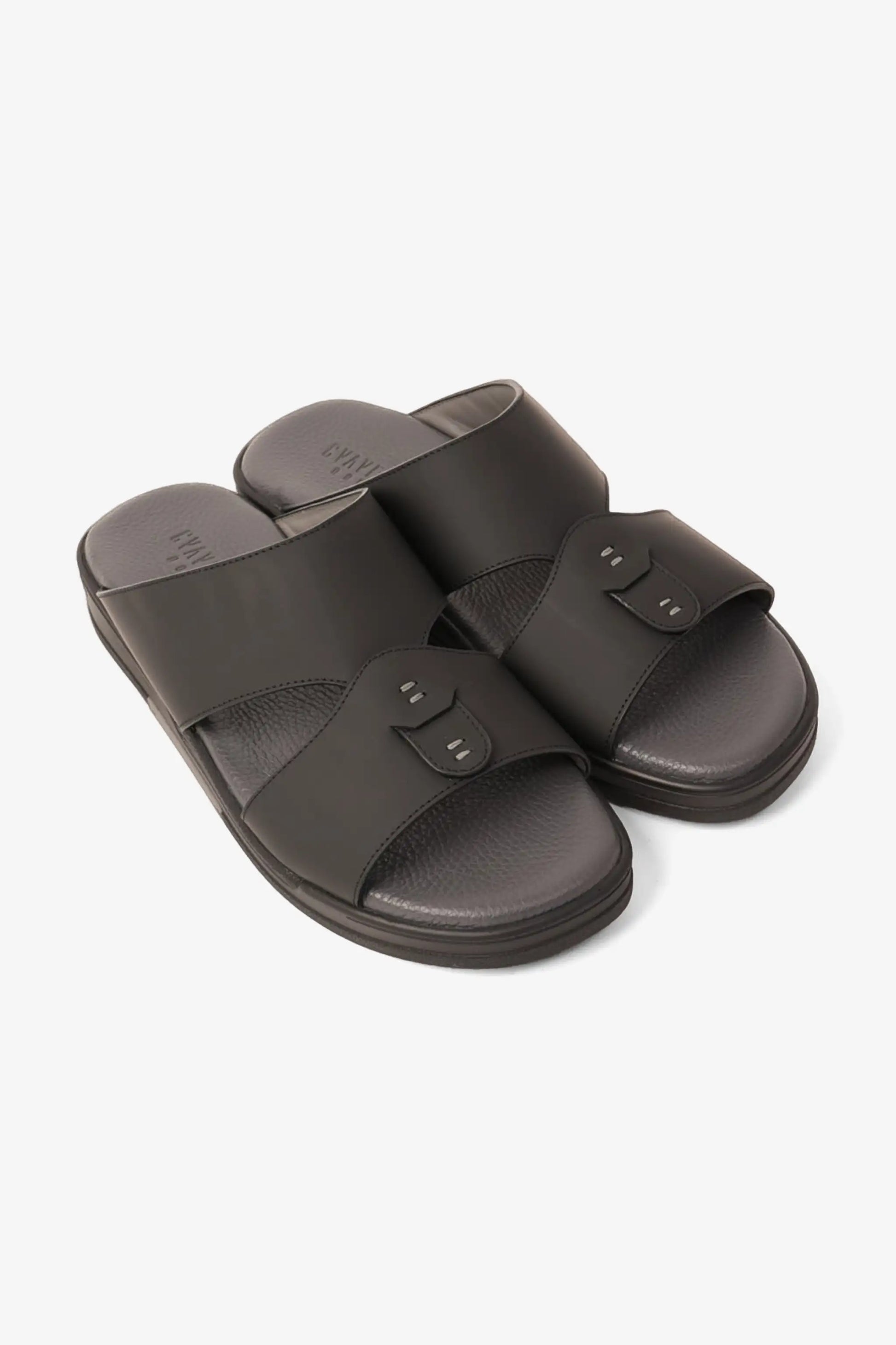 Cavalier Uomo Men's Arabic Sandals Black HAR 329
