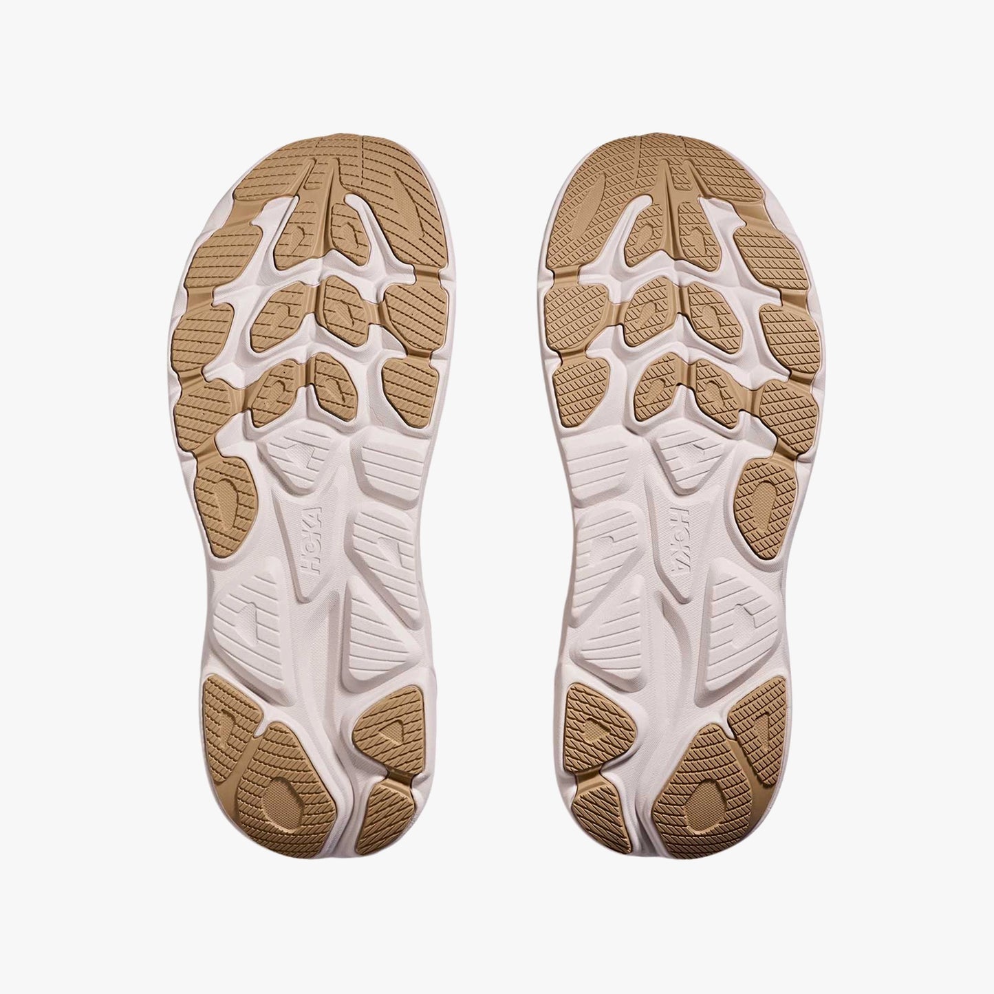HOKA WOMENS BONDI 9 ROAD RUNNINGOAT MILK / ROSE GOLD
