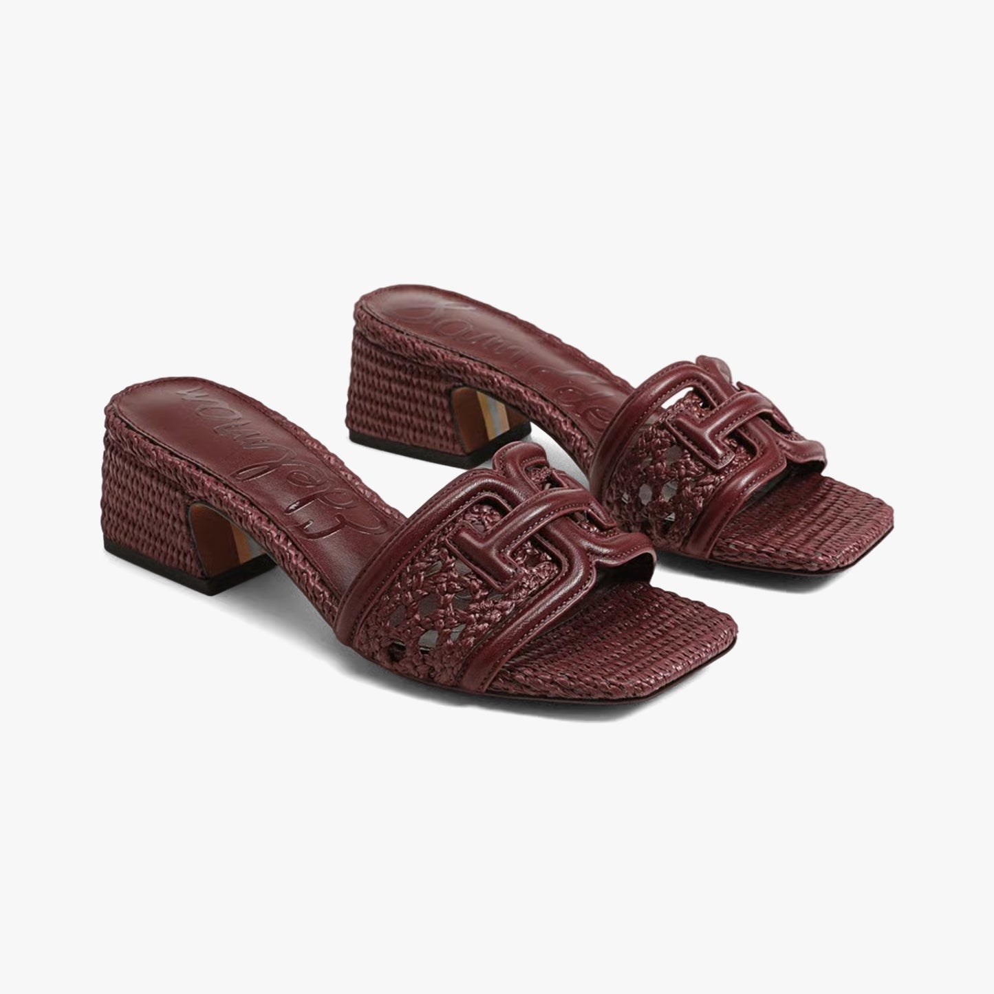 SAM EDELMEN WAYLON WEAVE MAROON