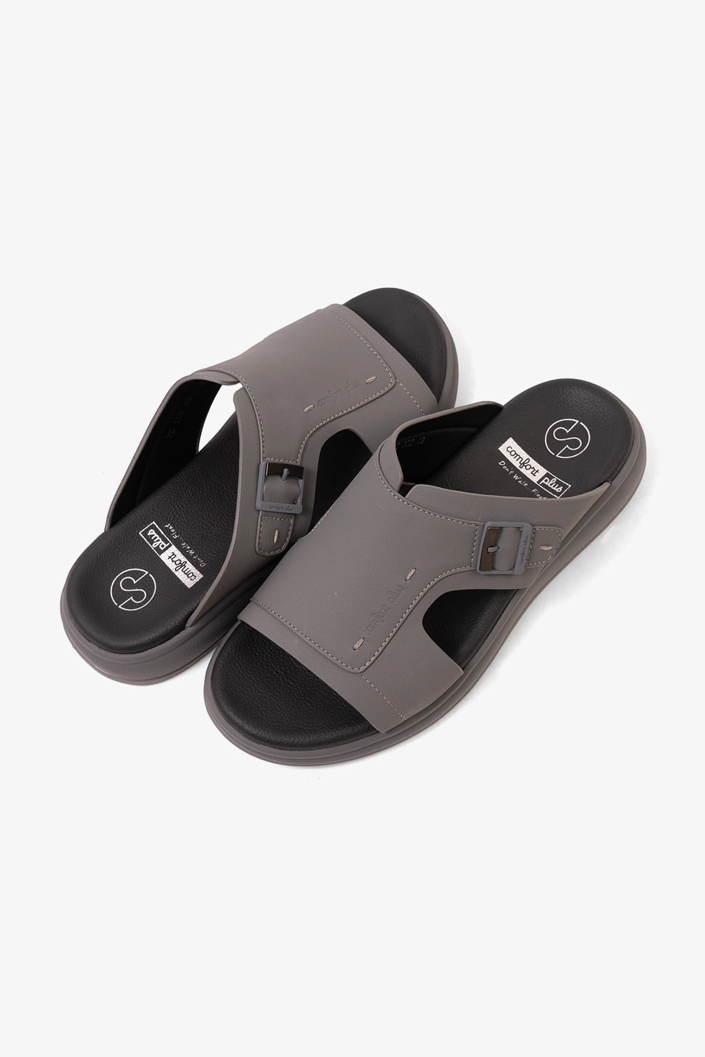 Comfort Plus Men's Ultra Elevate Sandals Grey MSDGBCPTD102