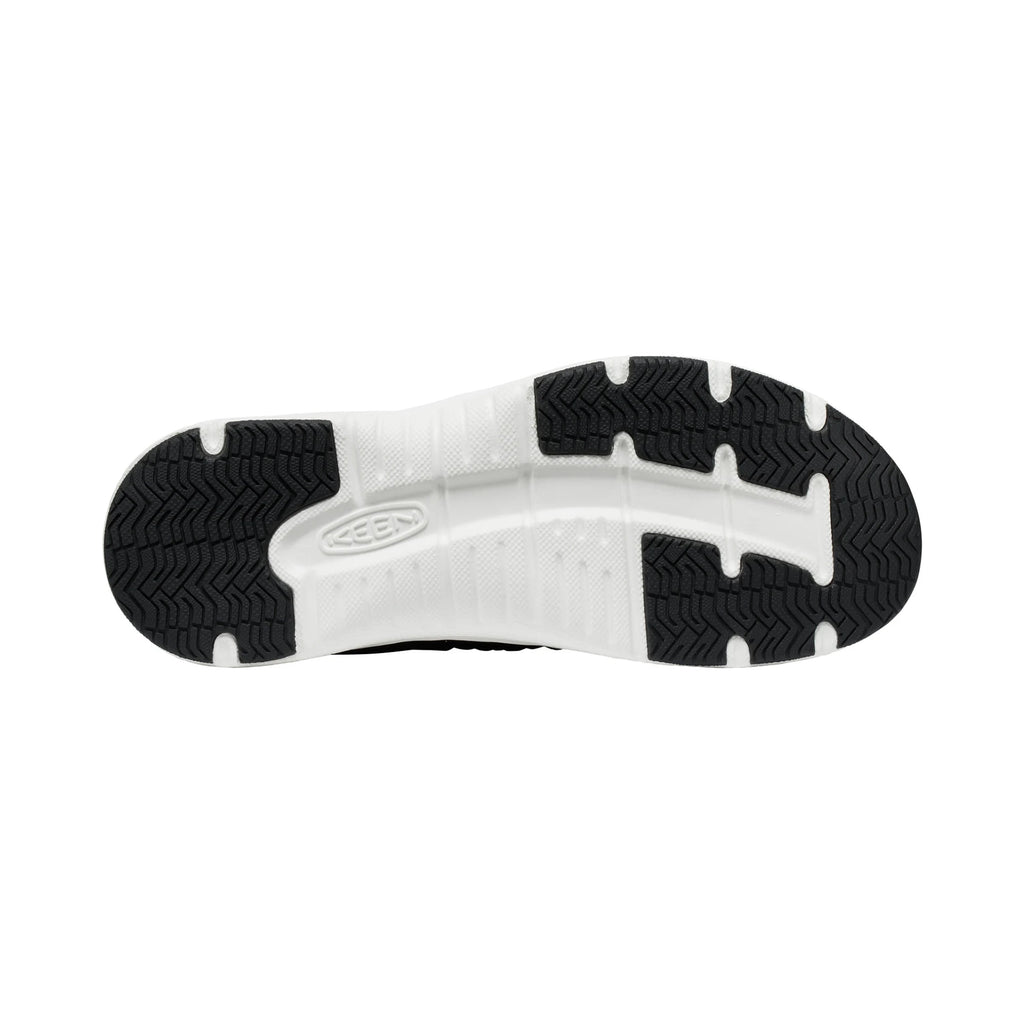 MENS UNEEK O3 FLAT SANDALS BLACK /STAR WHITE