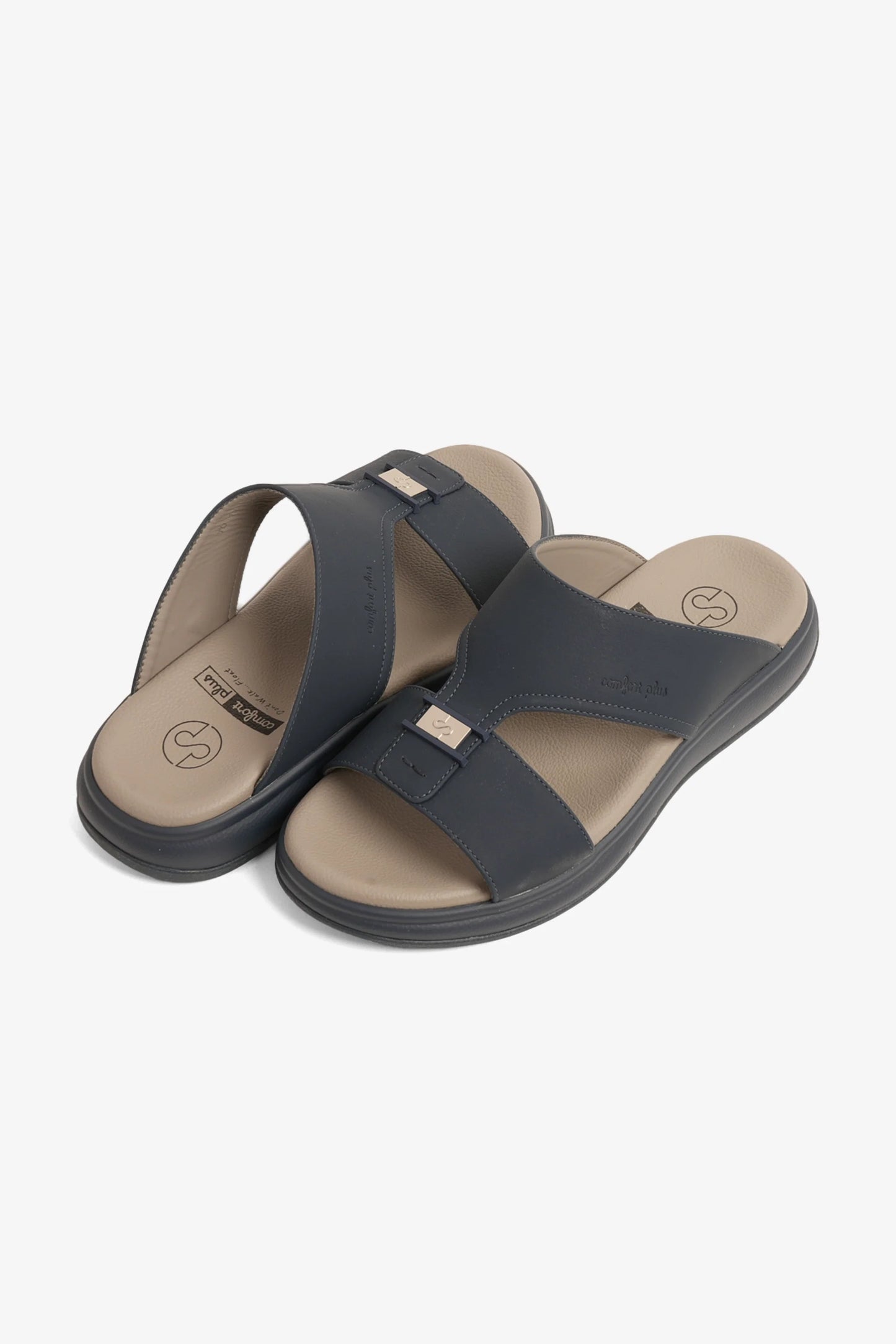 Comfort Plus Men's Super Sleek Sandals Navy MSDGBCPTD103