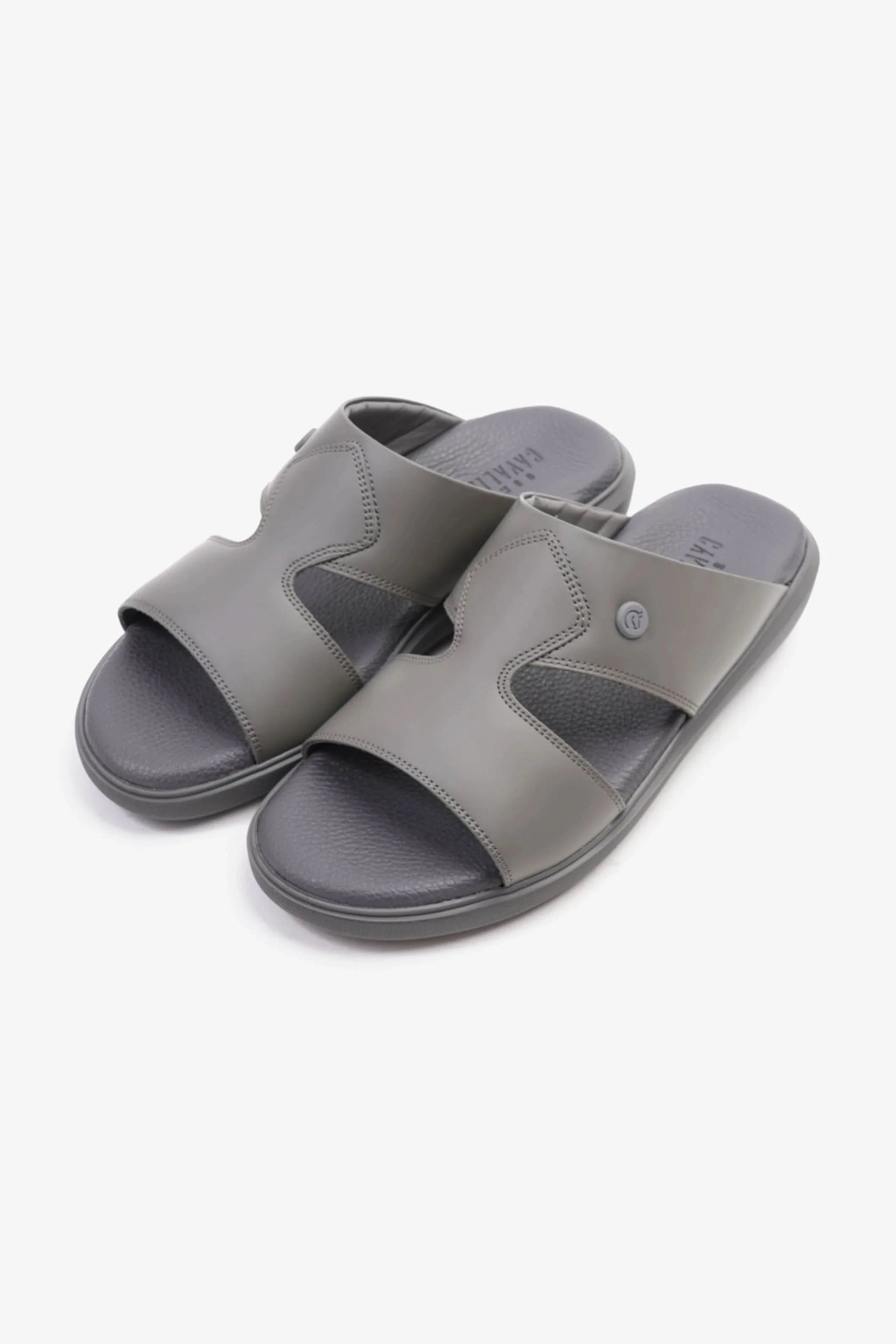 Cavalier Uomo Men's Stylish Sandals Grey MSDCVALP109
