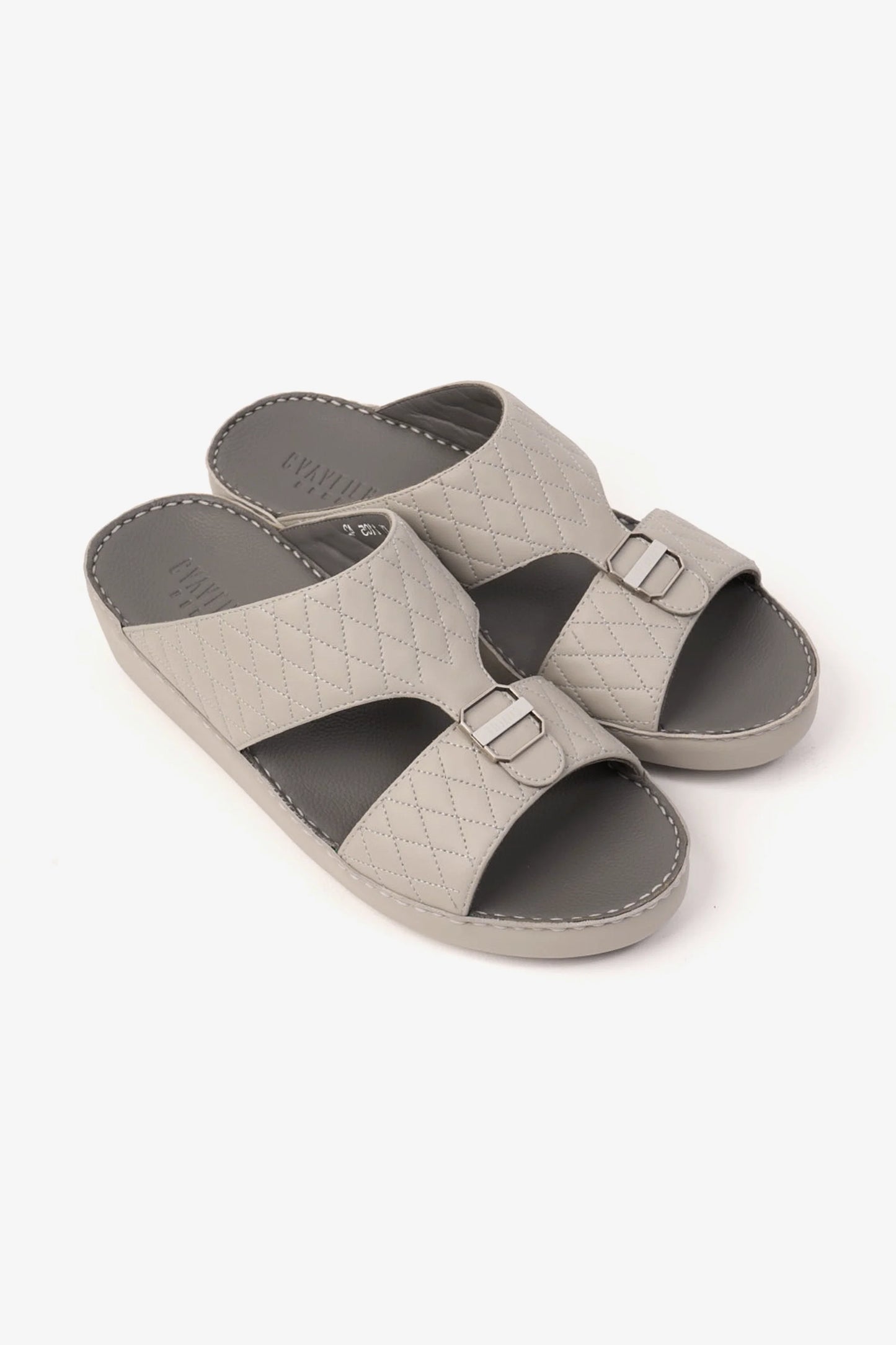 Cavalier Uomo Men's Arabic Sandals Light Grey CV1105