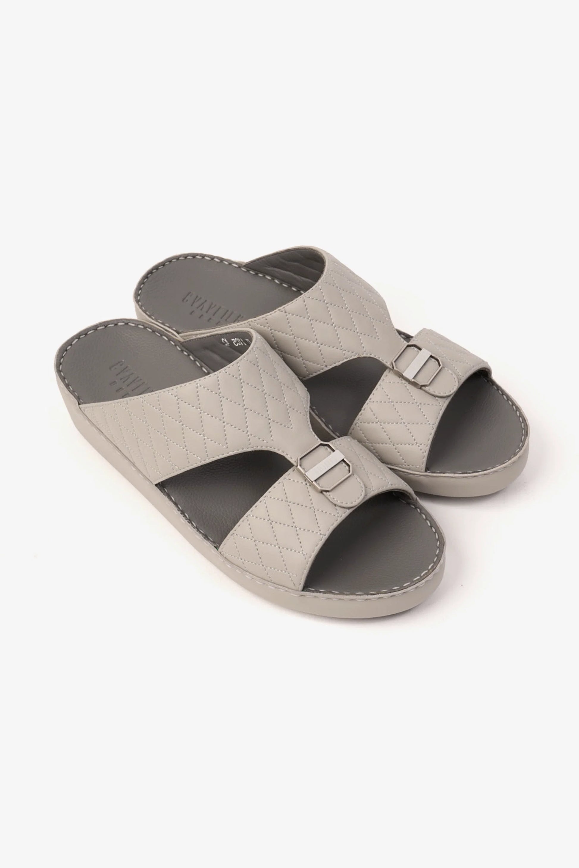 Cavalier Uomo Men's Arabic Sandals Light Grey CV1105