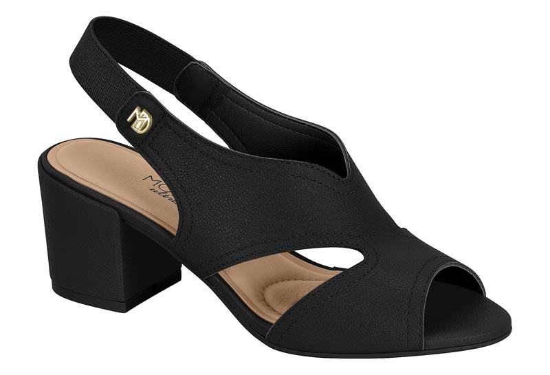 TAMANCO FEMININO   NP FLOATHER NATURE/ELASTICO MEER - BLACK