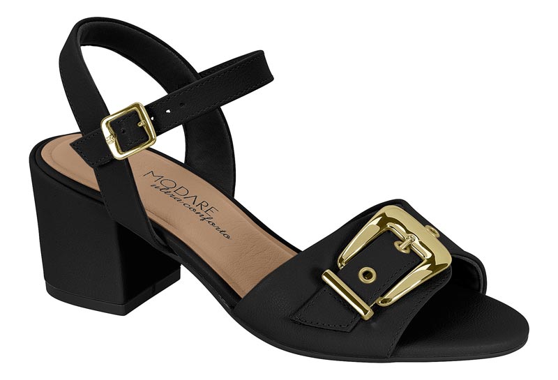 TAMANCO FEMININO   NAPA FLOATHER NATURE	BLACK