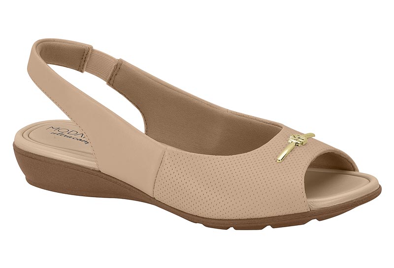 TAMANCO FEMININO   NP MICRO PERF GALY/NP PELE STRECH	BEIGE