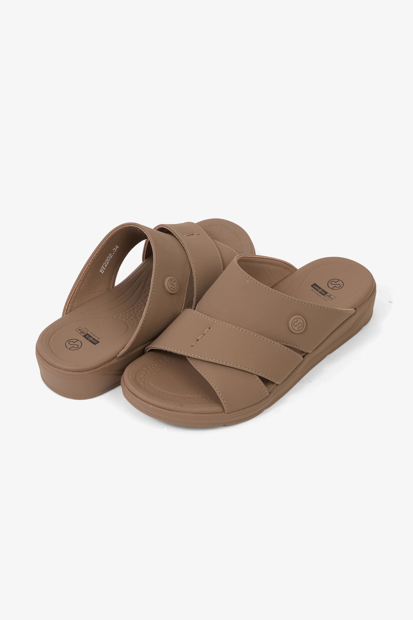 Comfort Plus Boys' Comfort Arabic Sandals Stone BSDGBCPBY2202