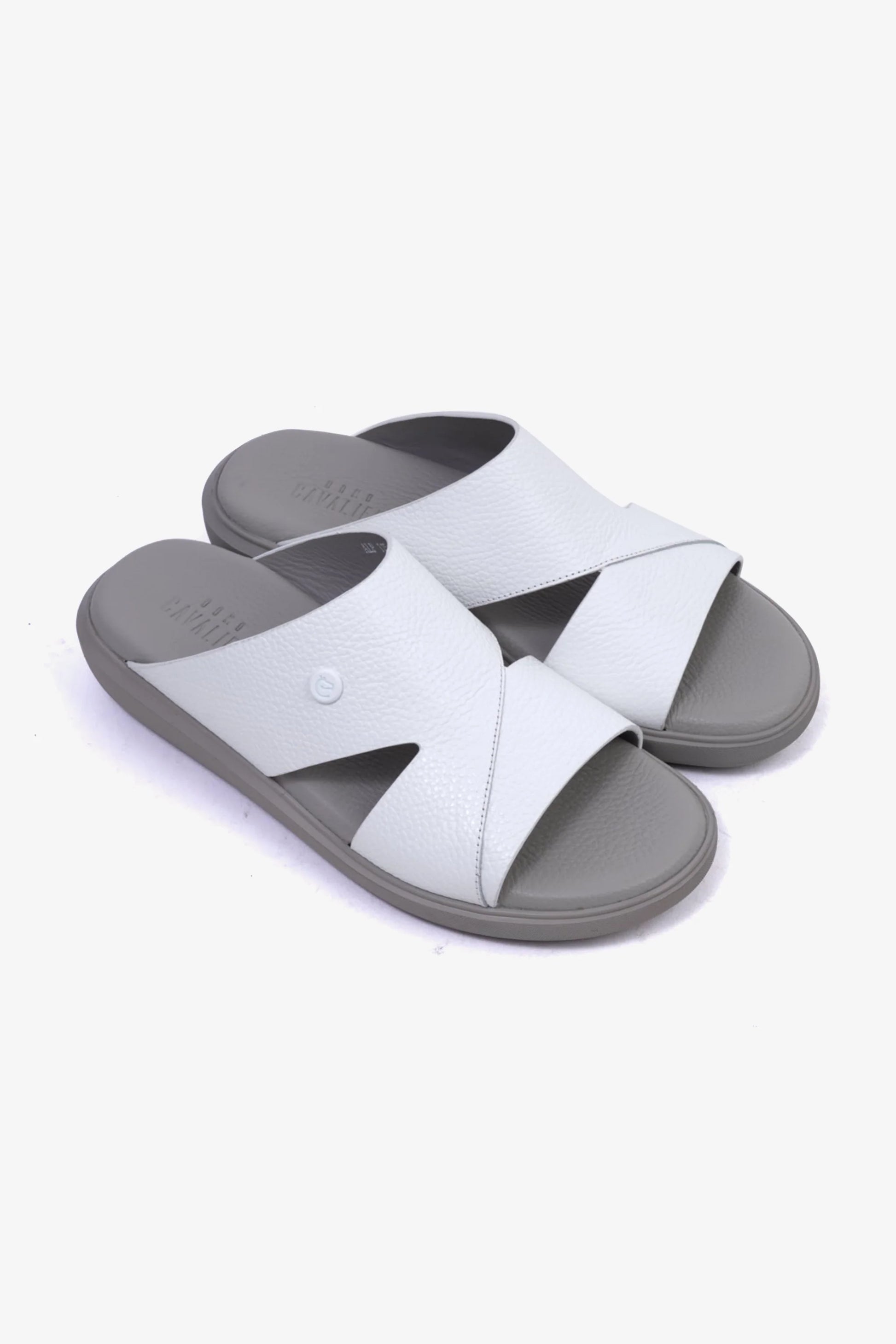 Cavalier Uomo Men's Sandals White MSDCVALP115