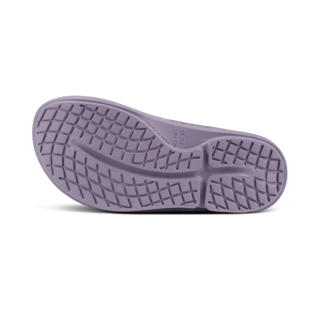 OOFOS WOMEN'S OOAHH SLIDE SANDAL-MAUVE