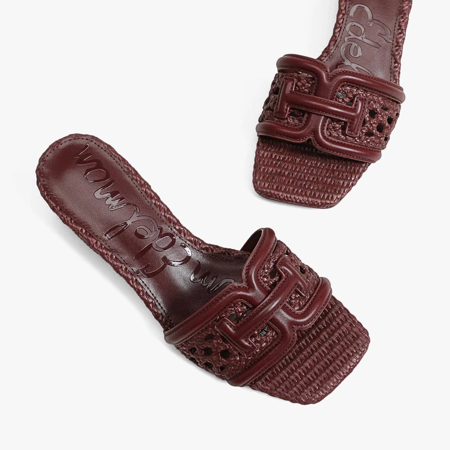 SAM EDELMEN WAYLON WEAVE MAROON