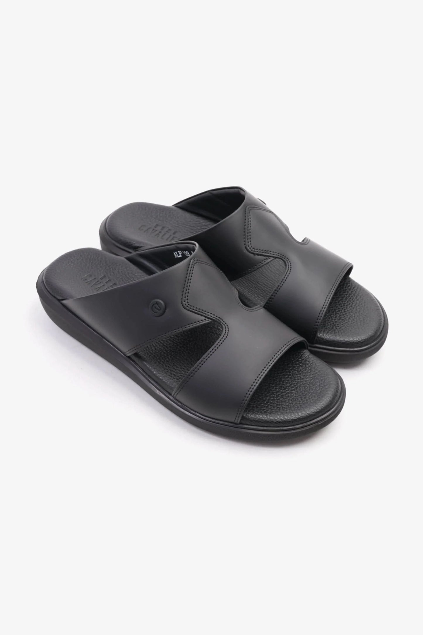 Cavalier Uomo Men's Stylish Sandals Black MSDCVALP109