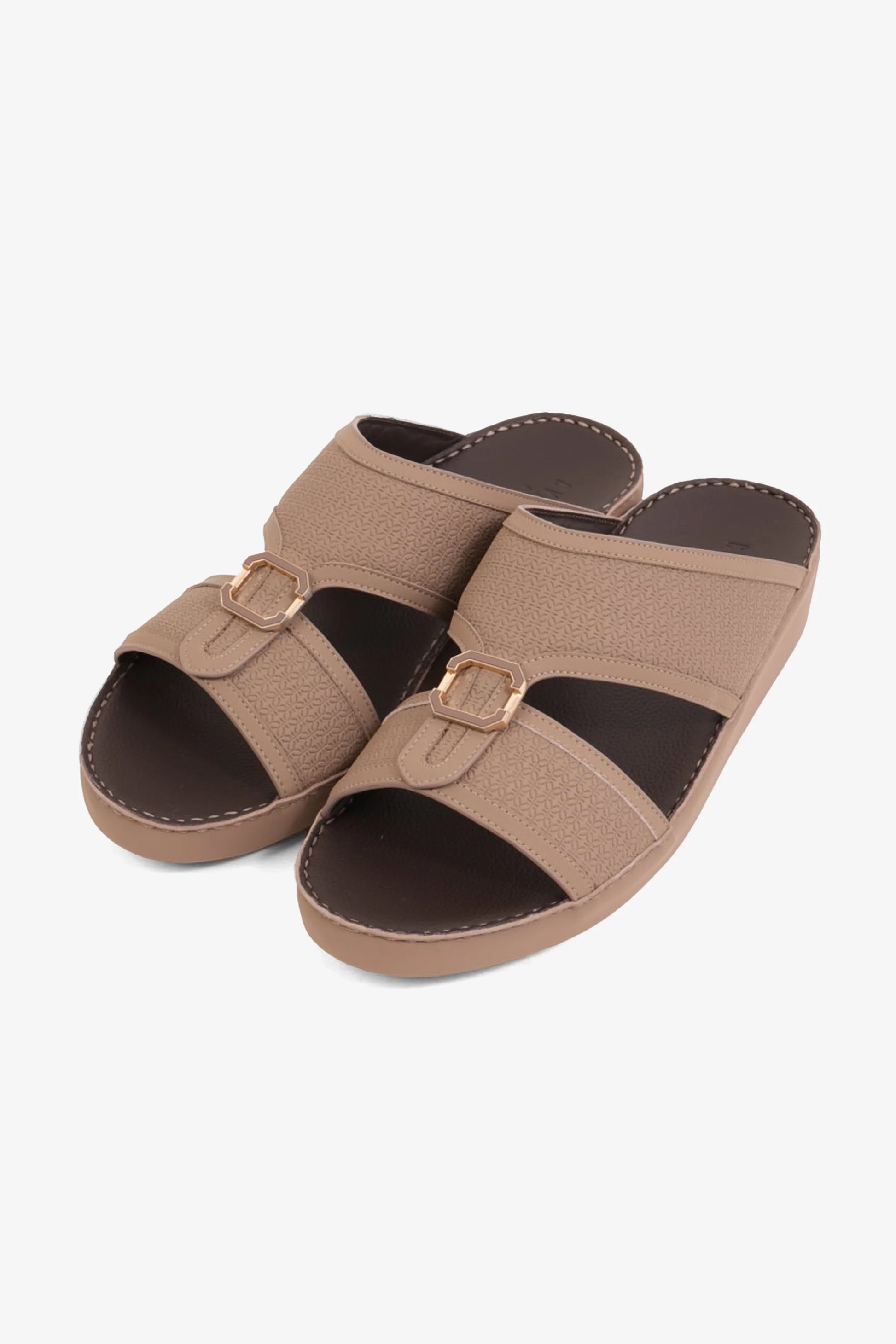 Cavalier Uomo Men's Premium Arabic Sandals Stone MSDCV1119