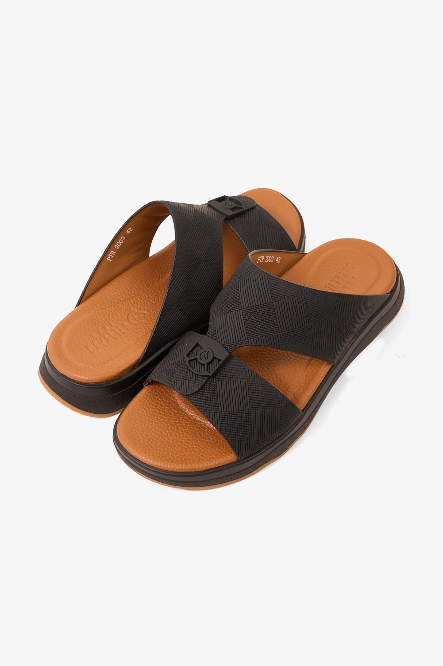 Cavalier Uomo Men's PTR Heritage Glide Sandals Black MSDCVPTR2003