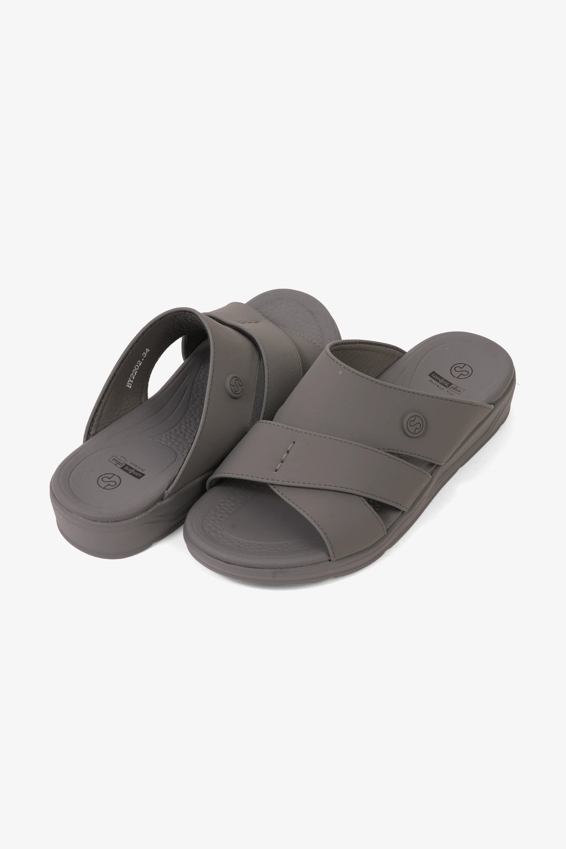 Comfort Plus Boys' Comfort Arabic Sandals Grey BSDGBCPBY2202