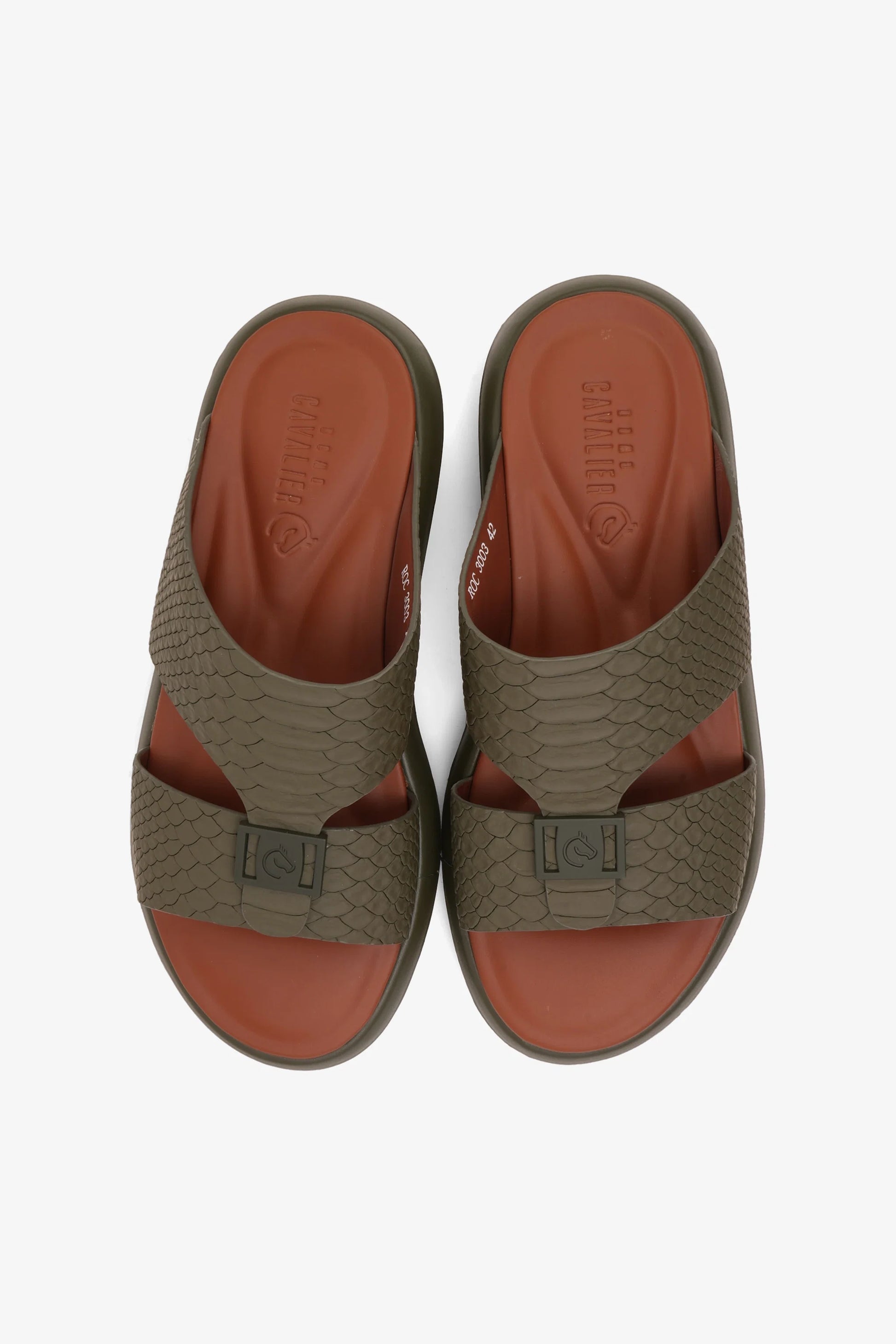 Cavalier Uomo Men's Value Arabic Sandals Olive MSDCVROC3003