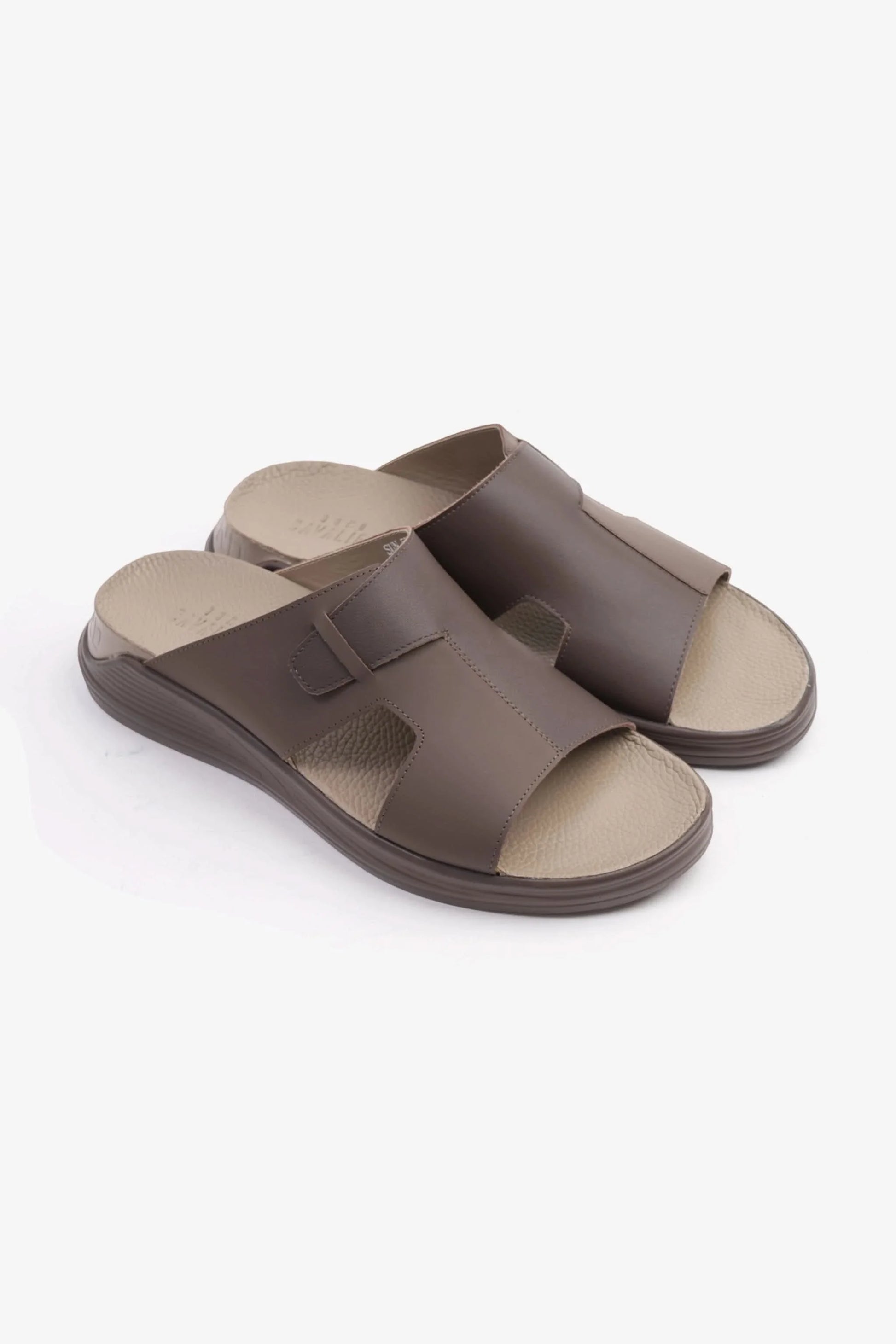 Cavalier Uomo Men's Classic Traditional Arabic Sandals Brown MSDCVSUN509
