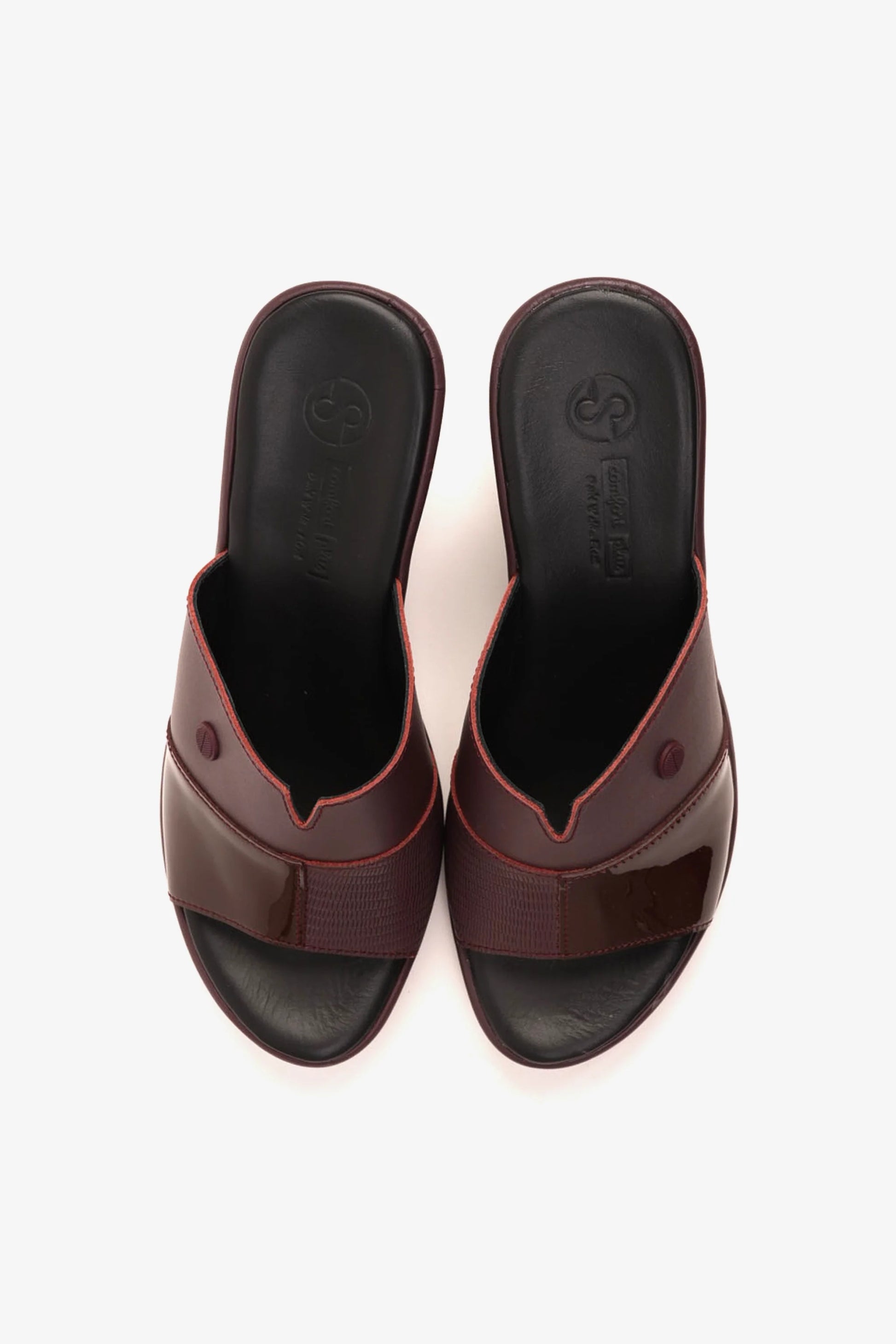 Comfort Plus Women's Sandals Maroon 9111