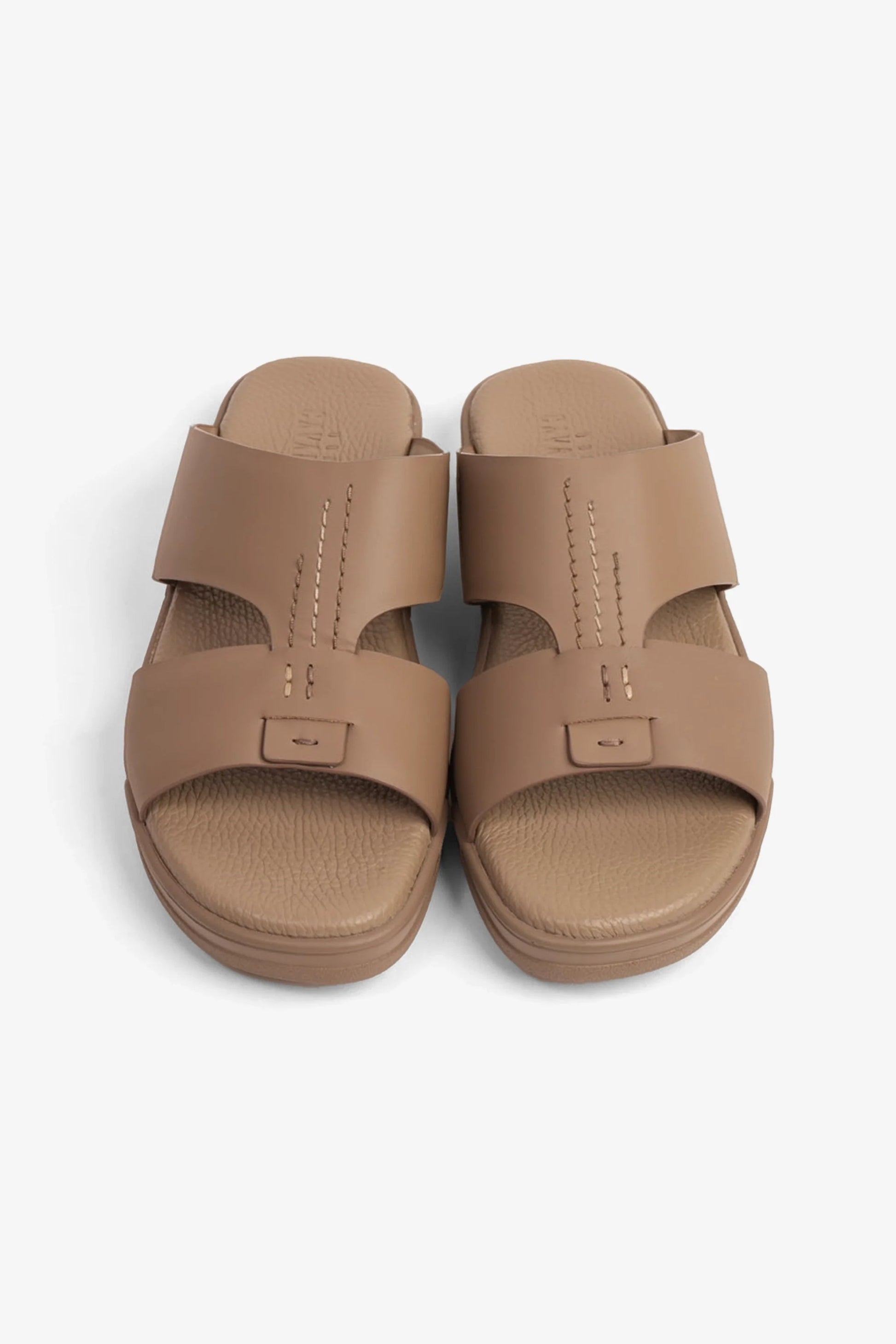 Cavalier Uomo Men's Leather Sandals Earth MSDCVHAR331