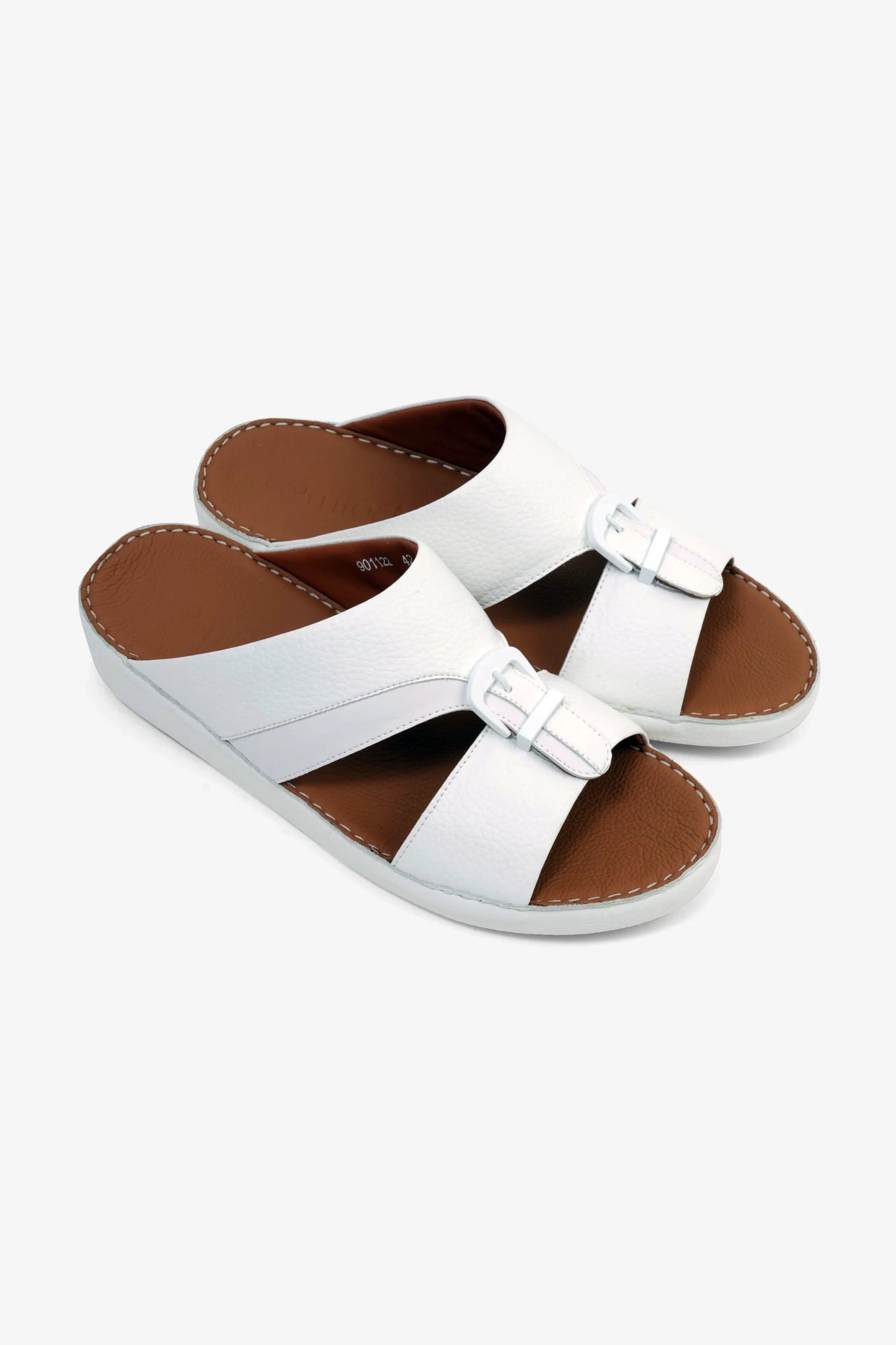 Comfort Plus Men's Arabic Sandals White 901122