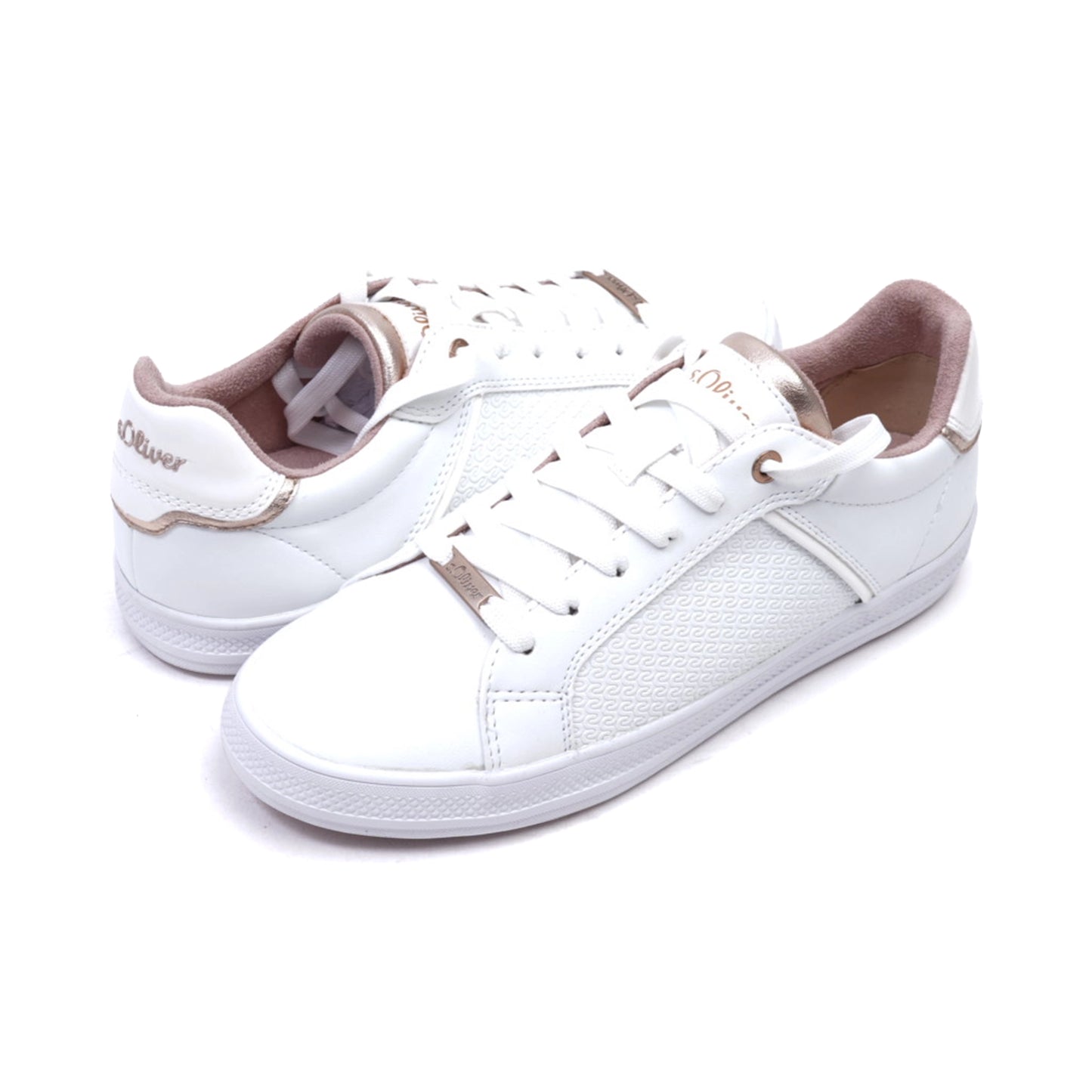 S. Oliver Breathable and Comfortable Women Sneakers White