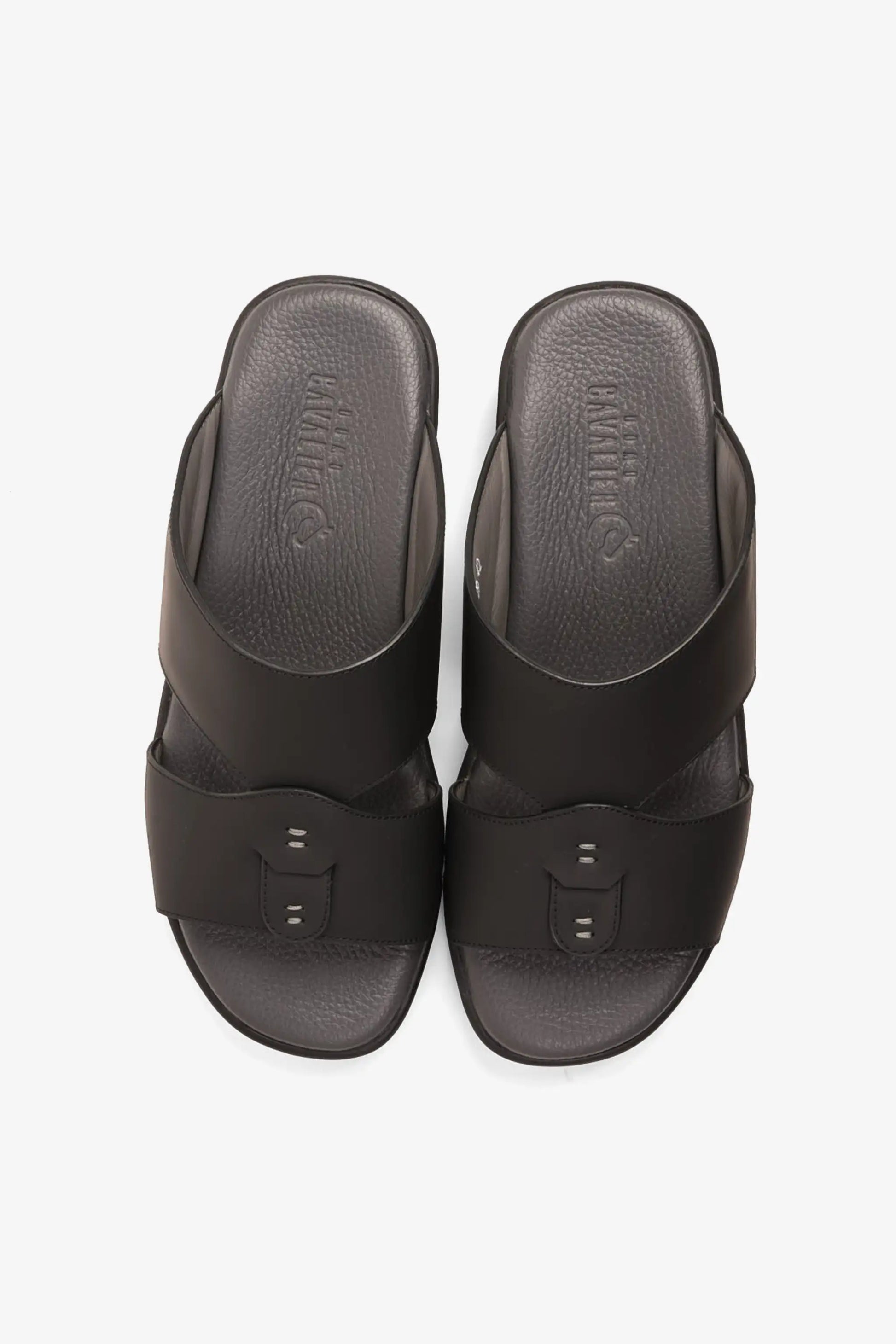 Cavalier Uomo Men's Arabic Sandals Black HAR 329